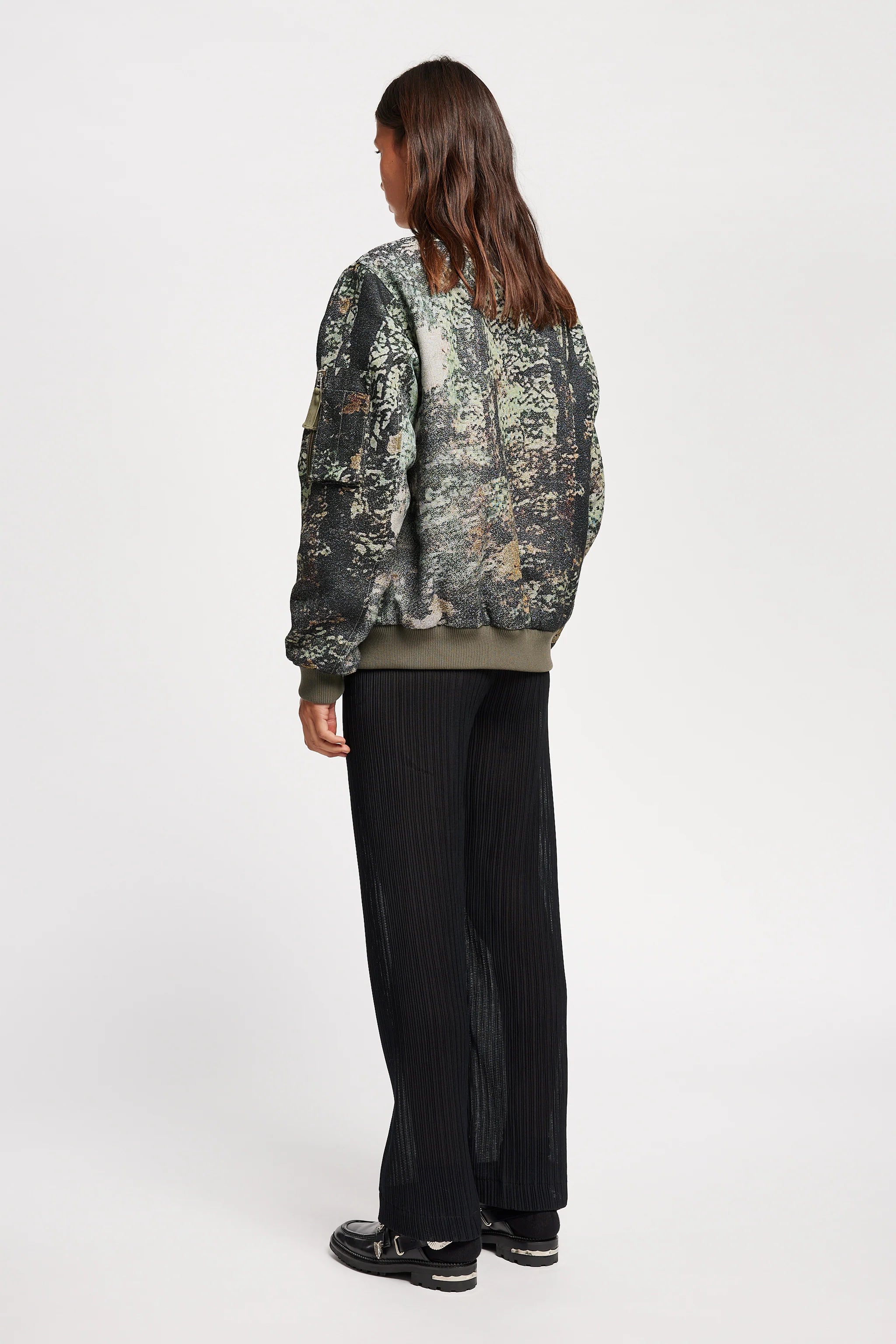 Kloke - Sustain Unisex Bomber - Green Print