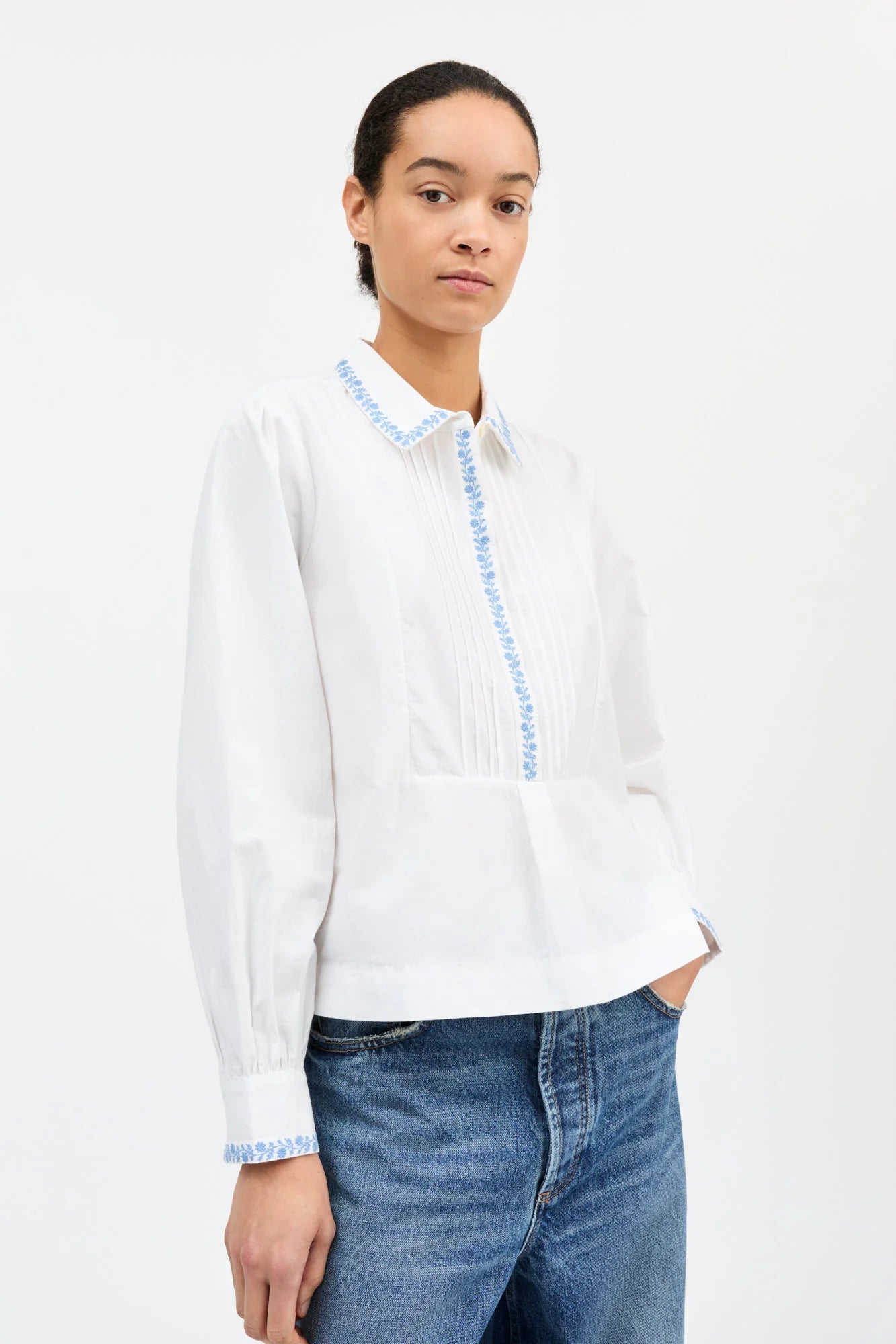 Skall Studio - Bonne Shirt - Optic White
