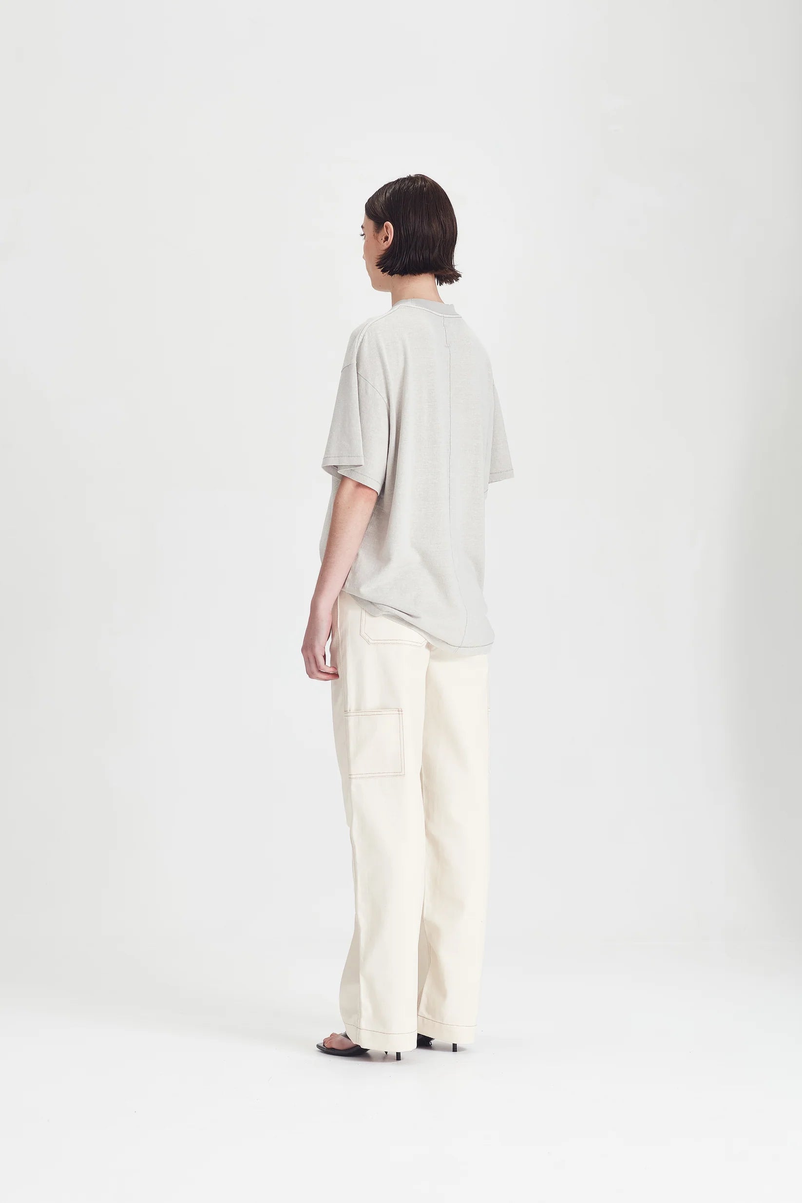Commoners - Hemp Jersey Boy Tee - Vintage Stone