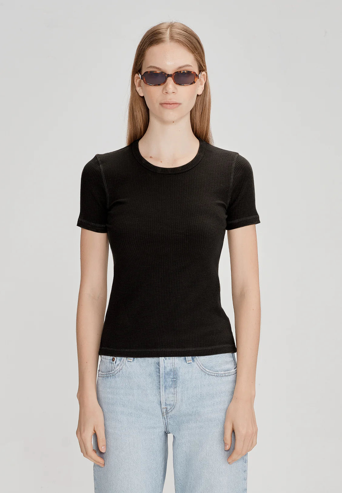 Commoners - Base Ribbed SS - Black