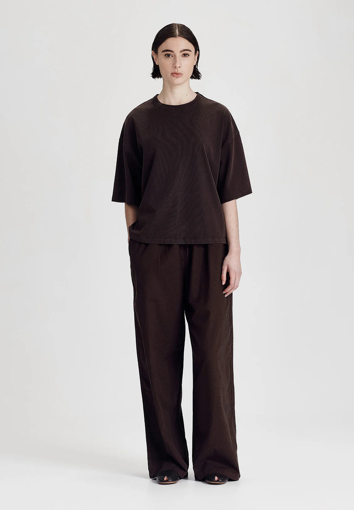 Commoners - Heavy Boxy Tee - Cocoa