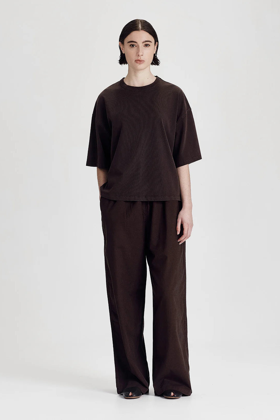 Commoners - Heavy Boxy Tee - Cocoa