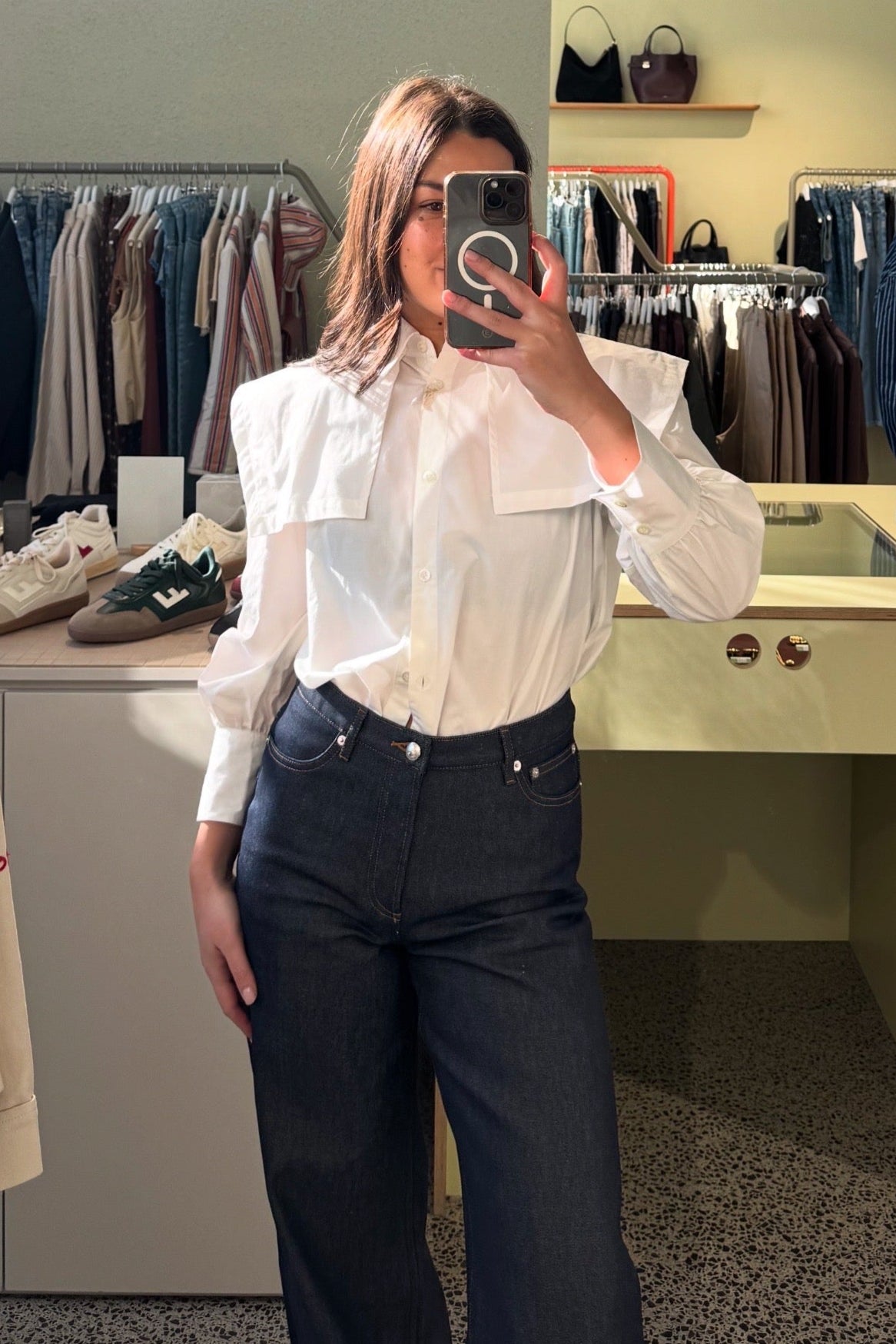 A.P.C - Ondine Shirt - Blanc