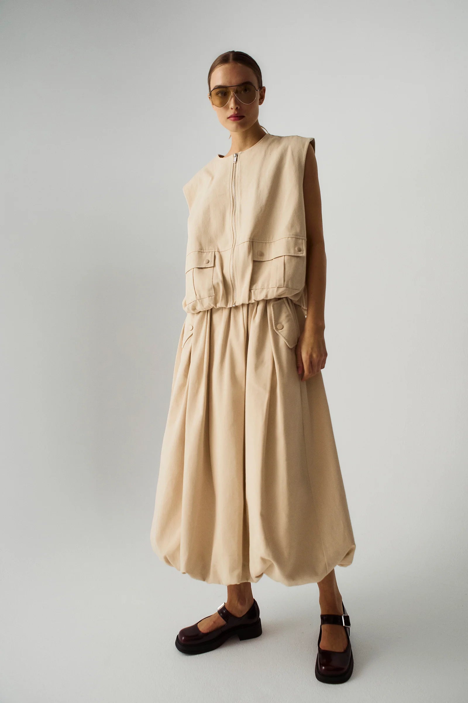 Norr - Camis Waistcoat - Ivory