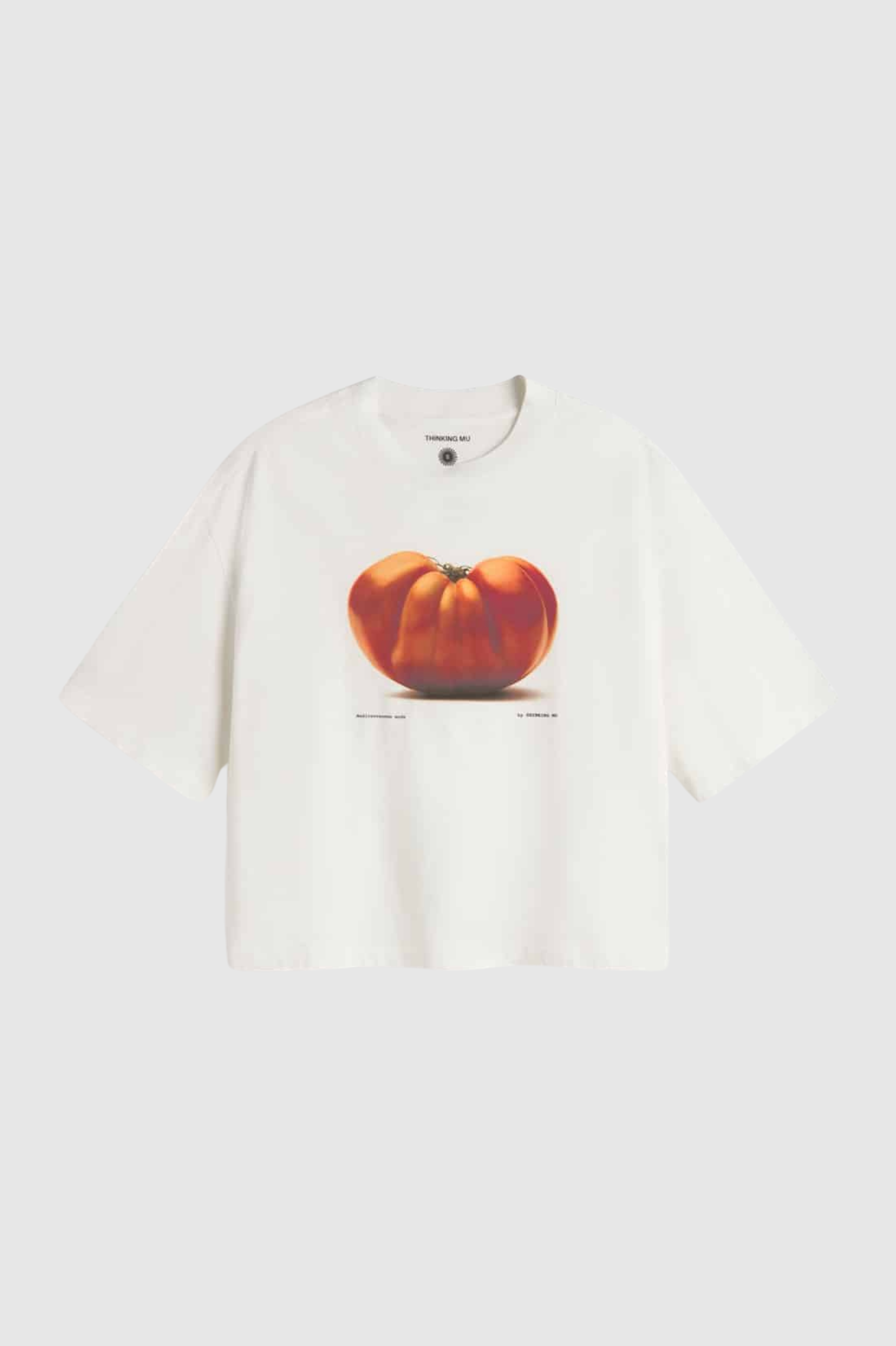 Thinking Mu - Tomaquet Lena Tee - White