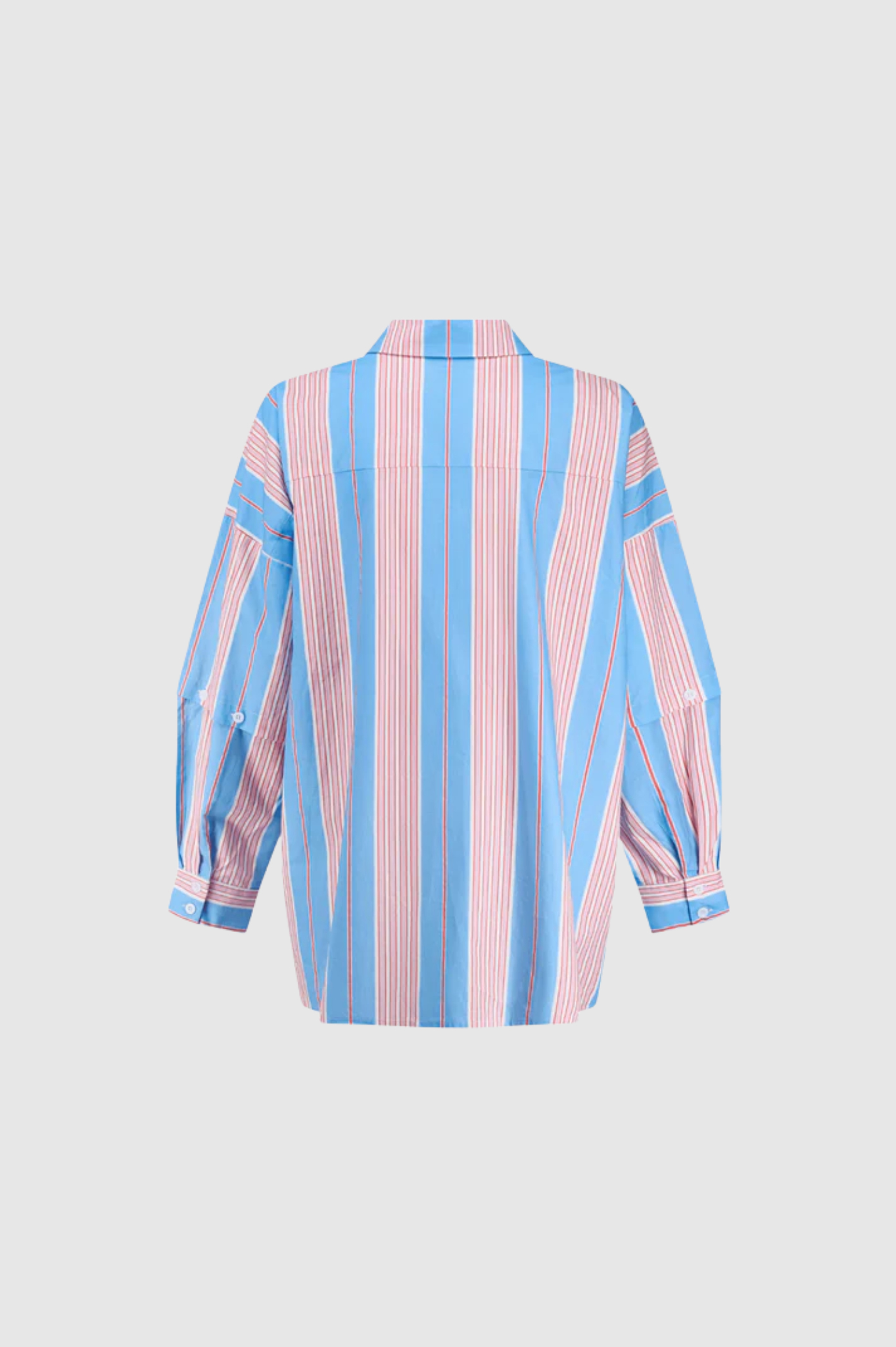 Commonplace - Eastern Shirt - Baby Blue/Pink