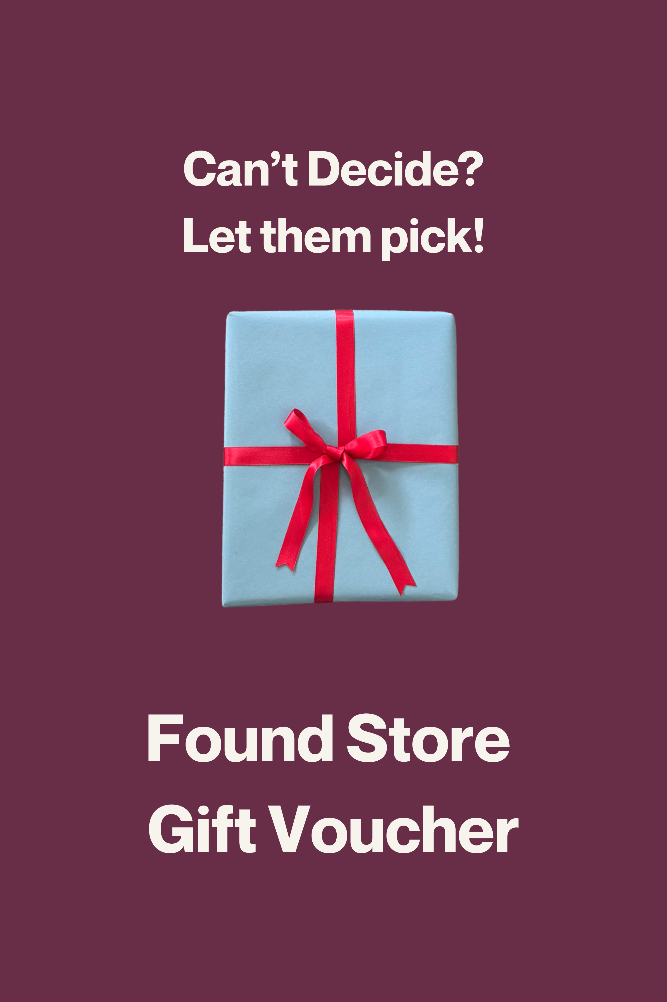 Found Gift Voucher