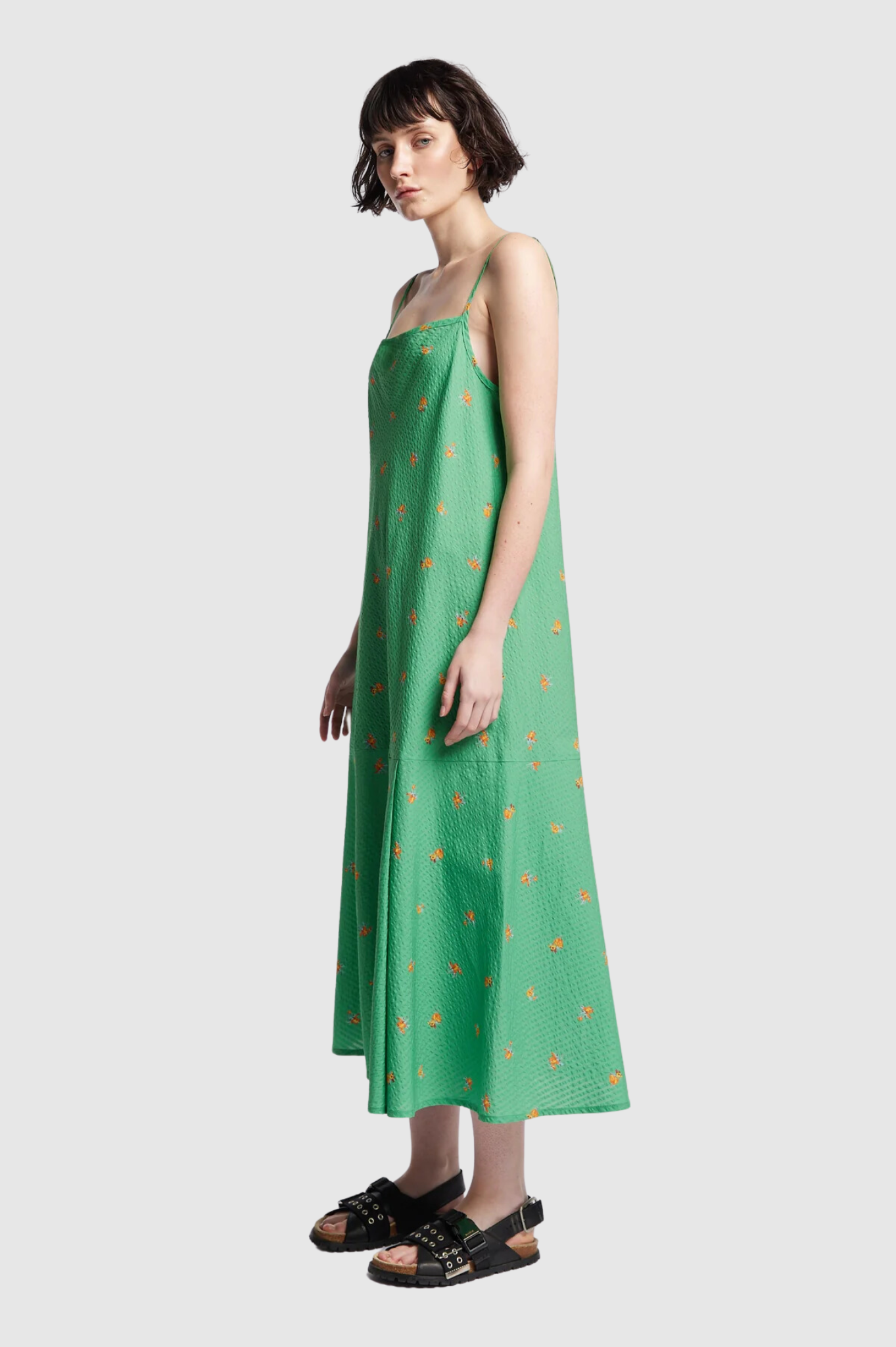 Kloke - Natant Dress - Green Floral