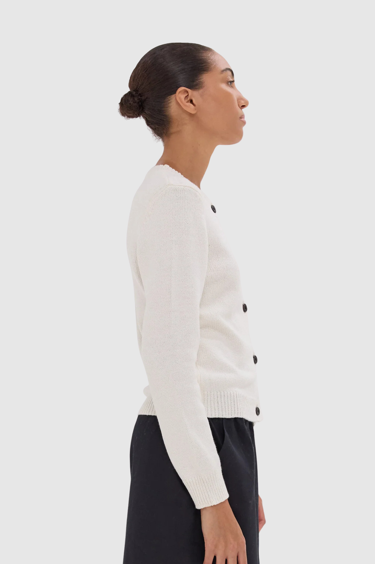 Cloth + Co - The Vintage Cardigan - White