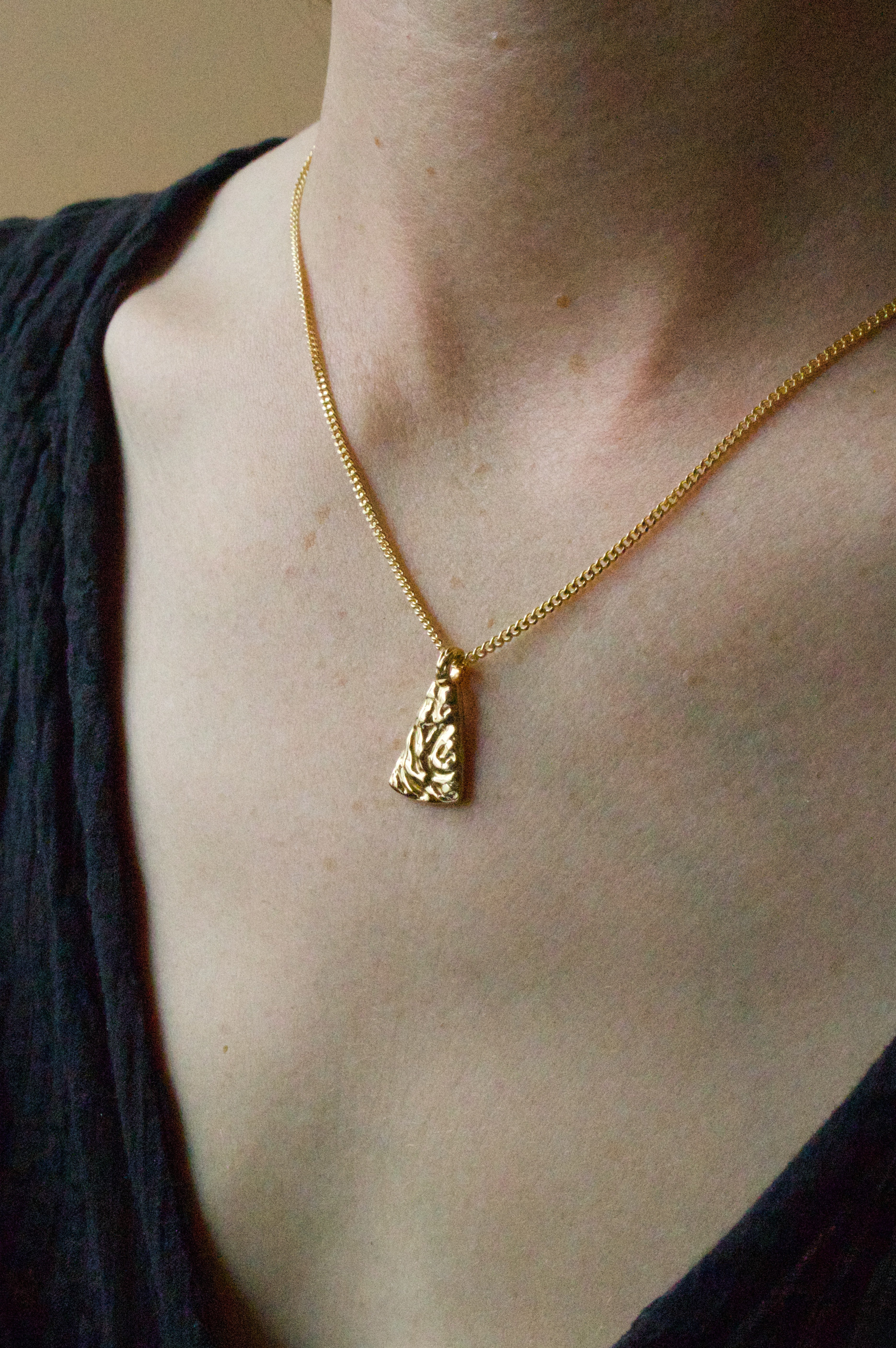 Jassher - Lapilli Pendant - Gold Plated