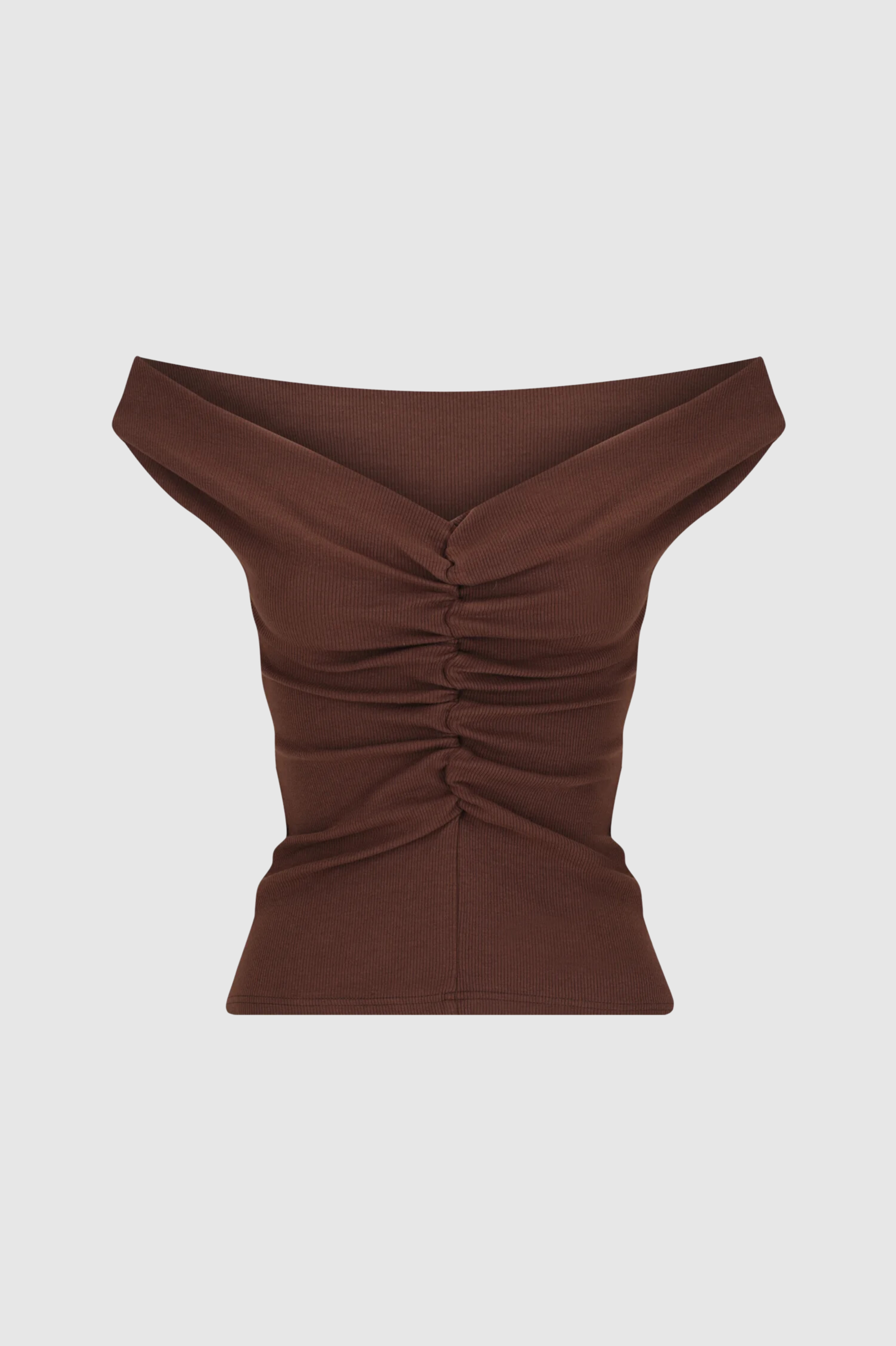 Dominique Healy - Niveah Tee - Chocolate Rib