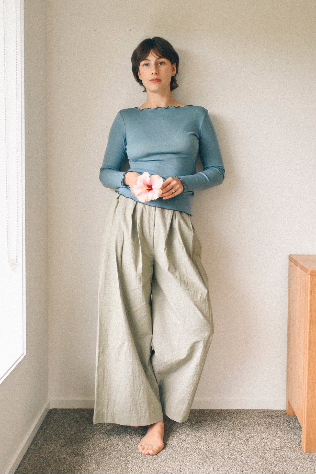 ANNIE - Roam Pant - Lichen Check