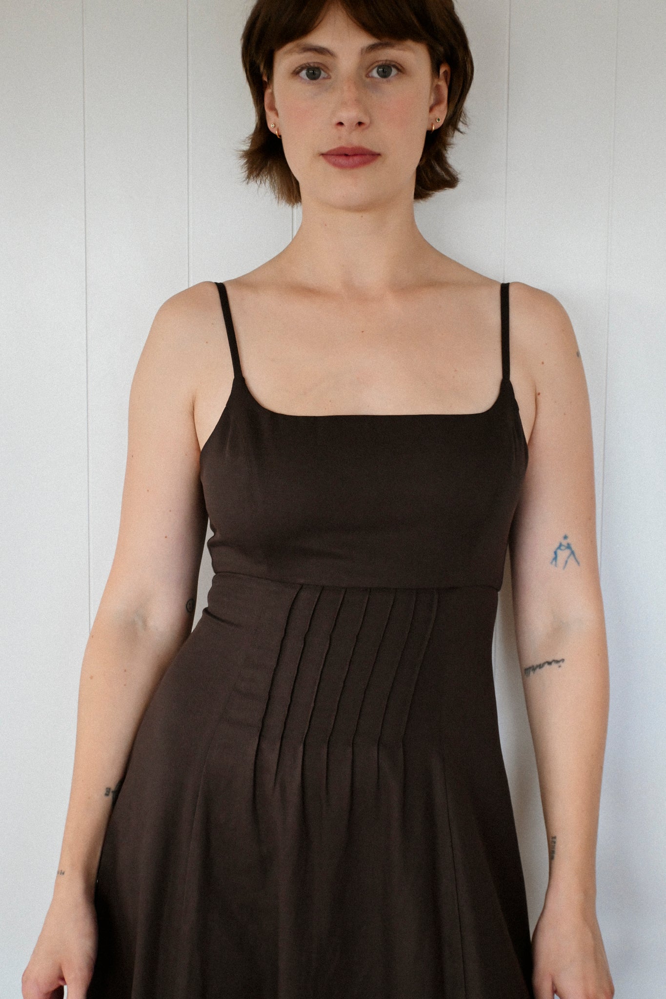 ANNIE - August Dress - Chocolate