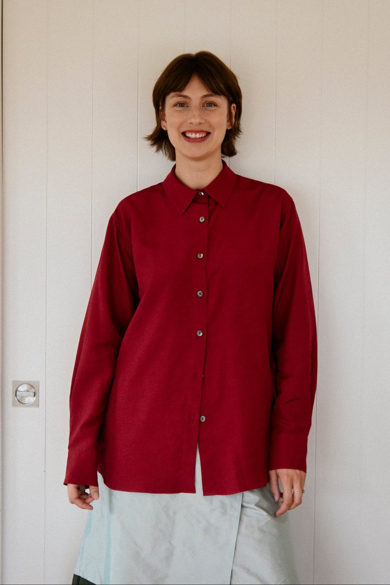ANNIE - Foundation Shirt - Sangria