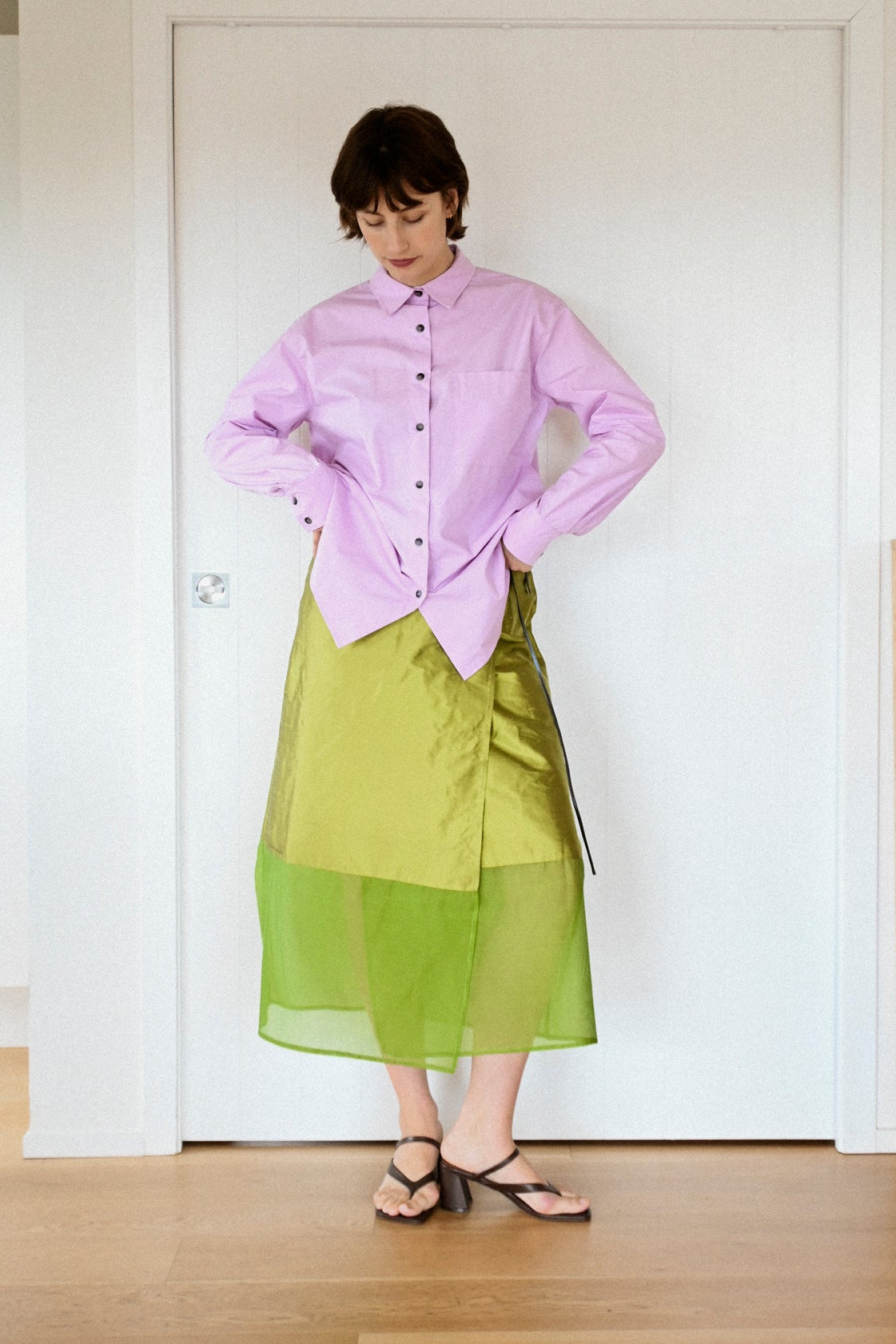 ANNIE - Porter Skirt - Cerulean