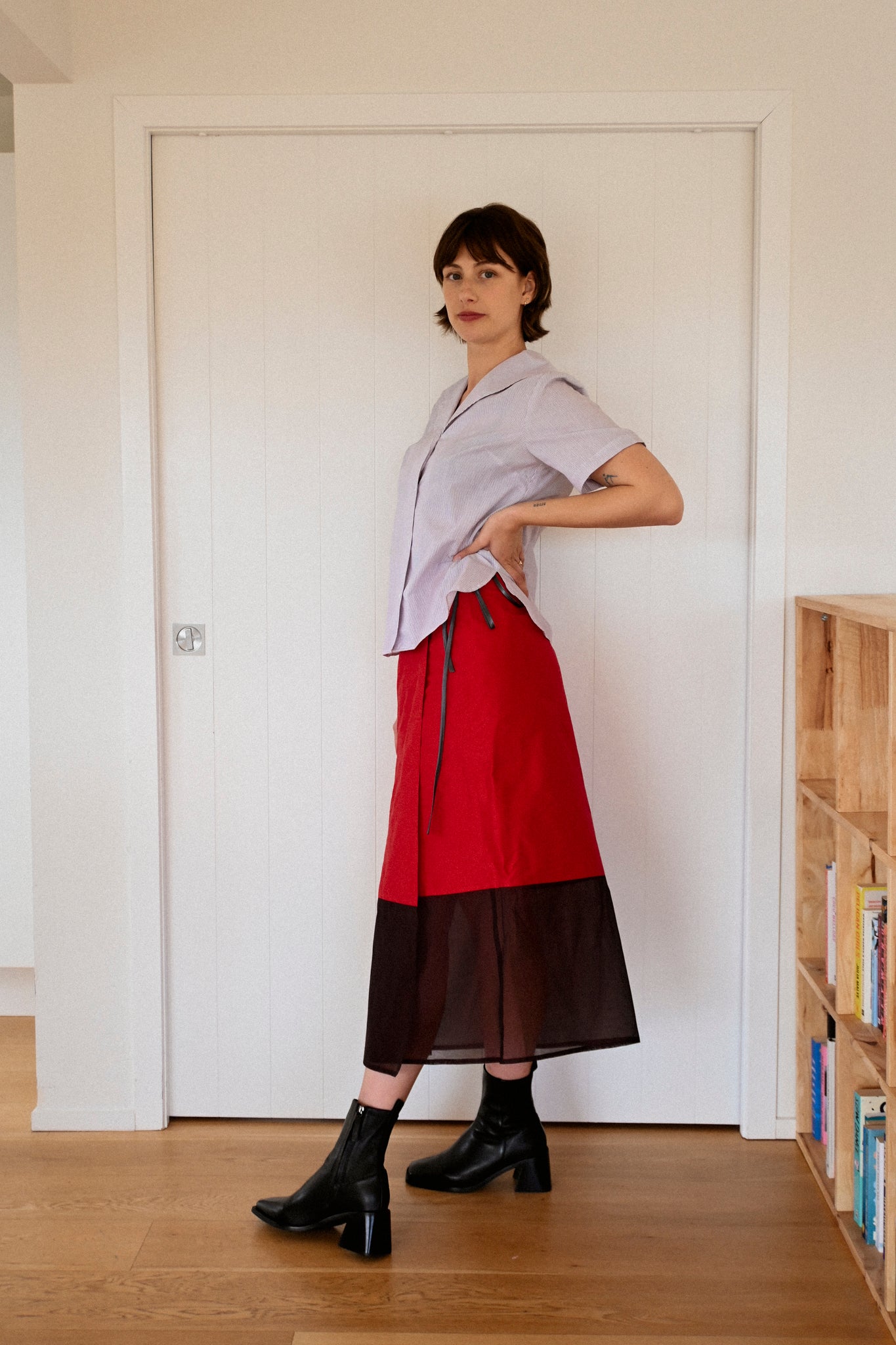 ANNIE - Porter Skirt - Red