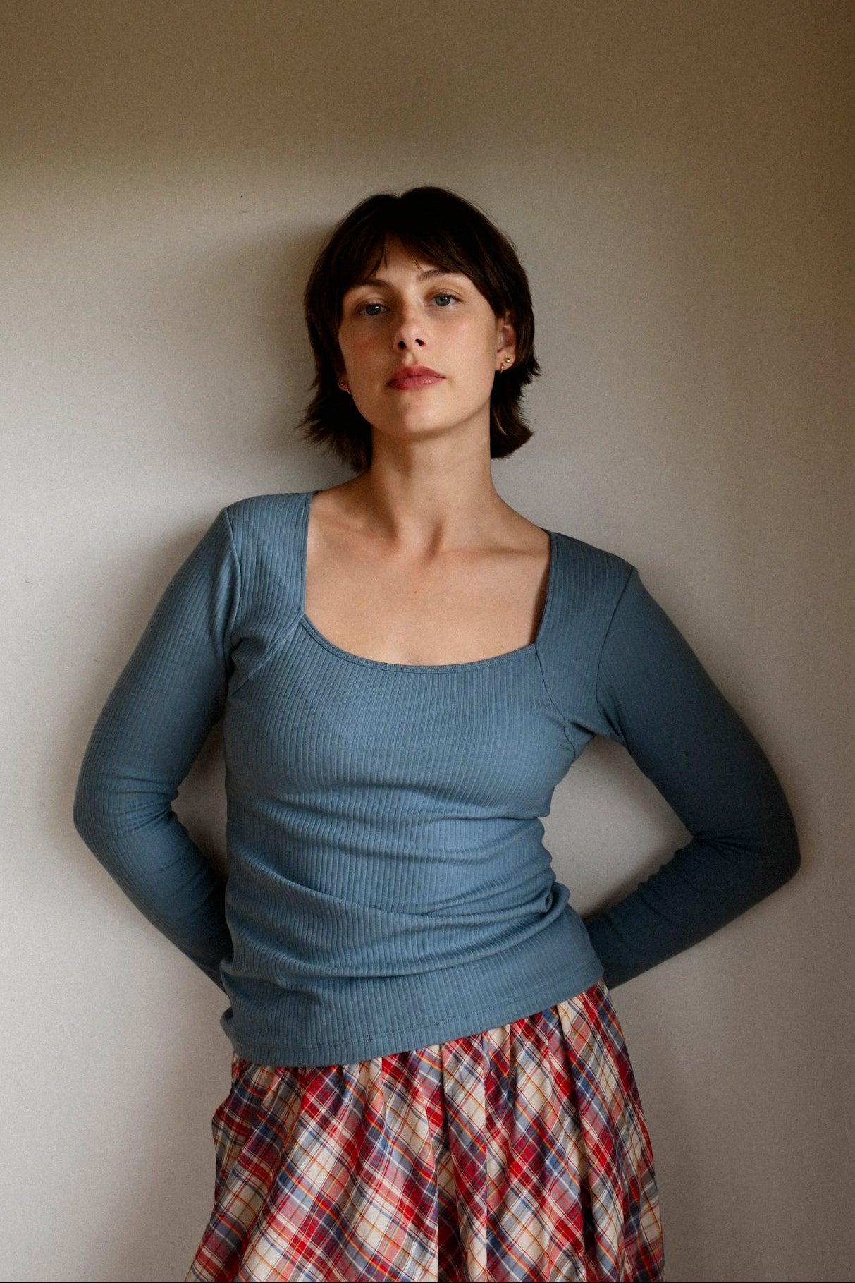 Annie - Juni Long-Sleeve - Sky Blue