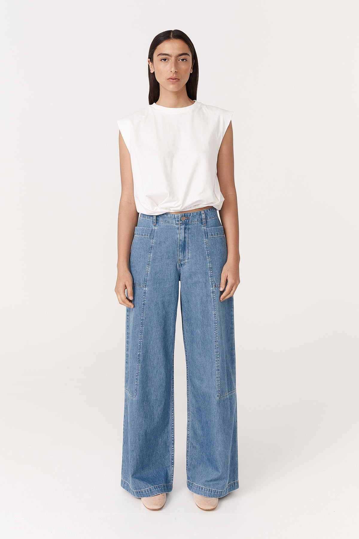 Rowie - Dallas Denim Jeans - Blue Denim