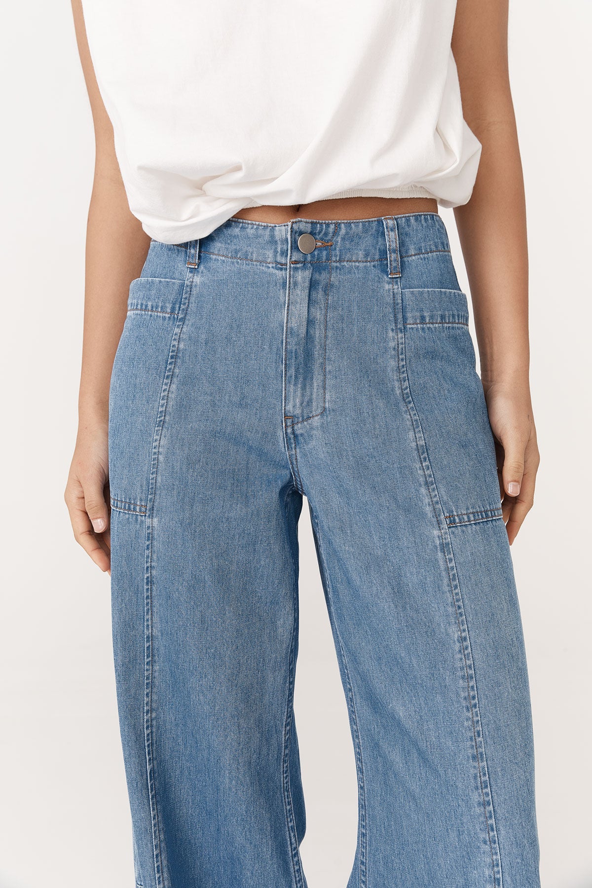 Rowie - Dallas Denim Jeans - Blue Denim