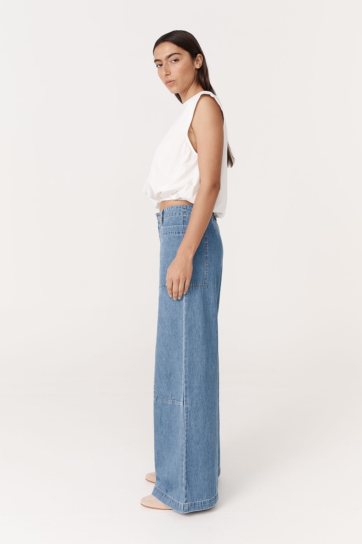 Rowie - Dallas Denim Jeans - Blue Denim