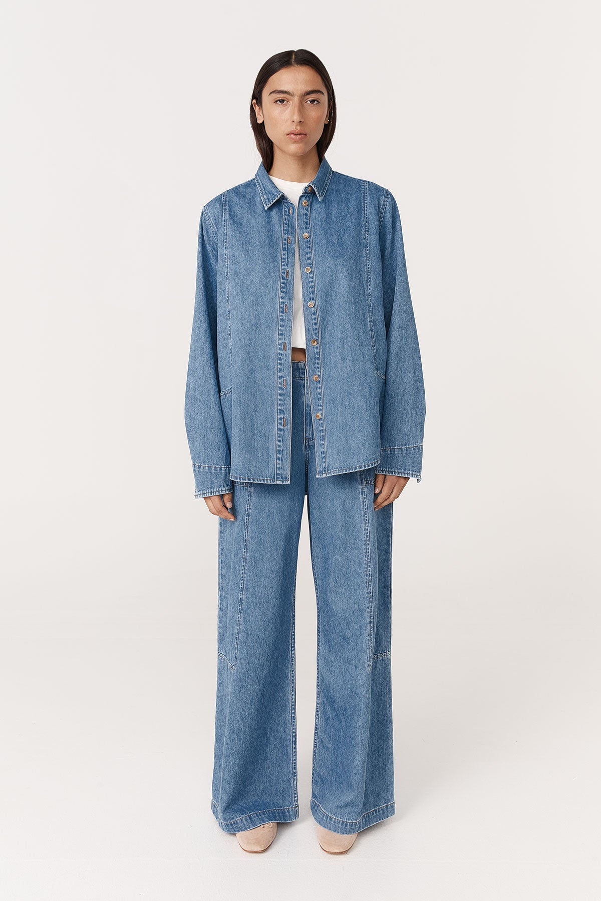 Rowie - Dallas Denim Jeans - Blue Denim