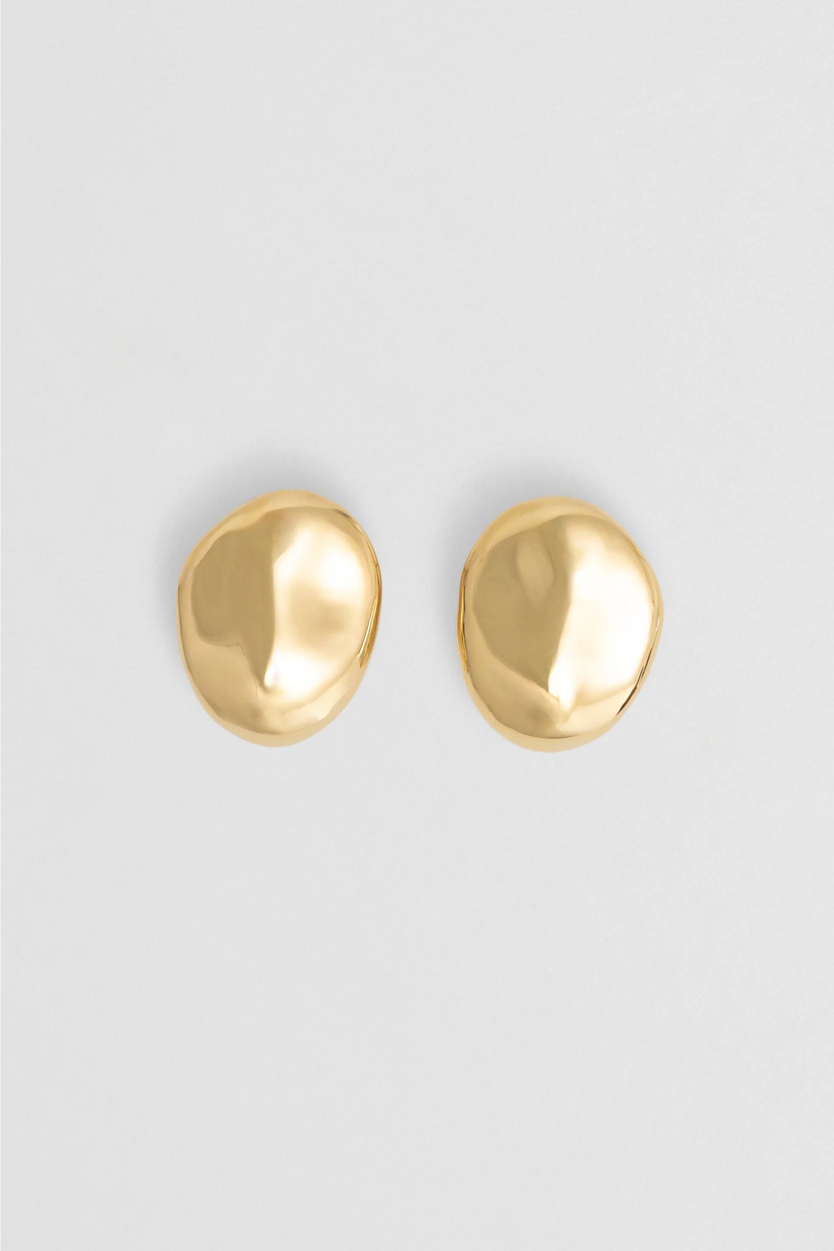 Nina Gordon - Dylan Dome Earring - Gold