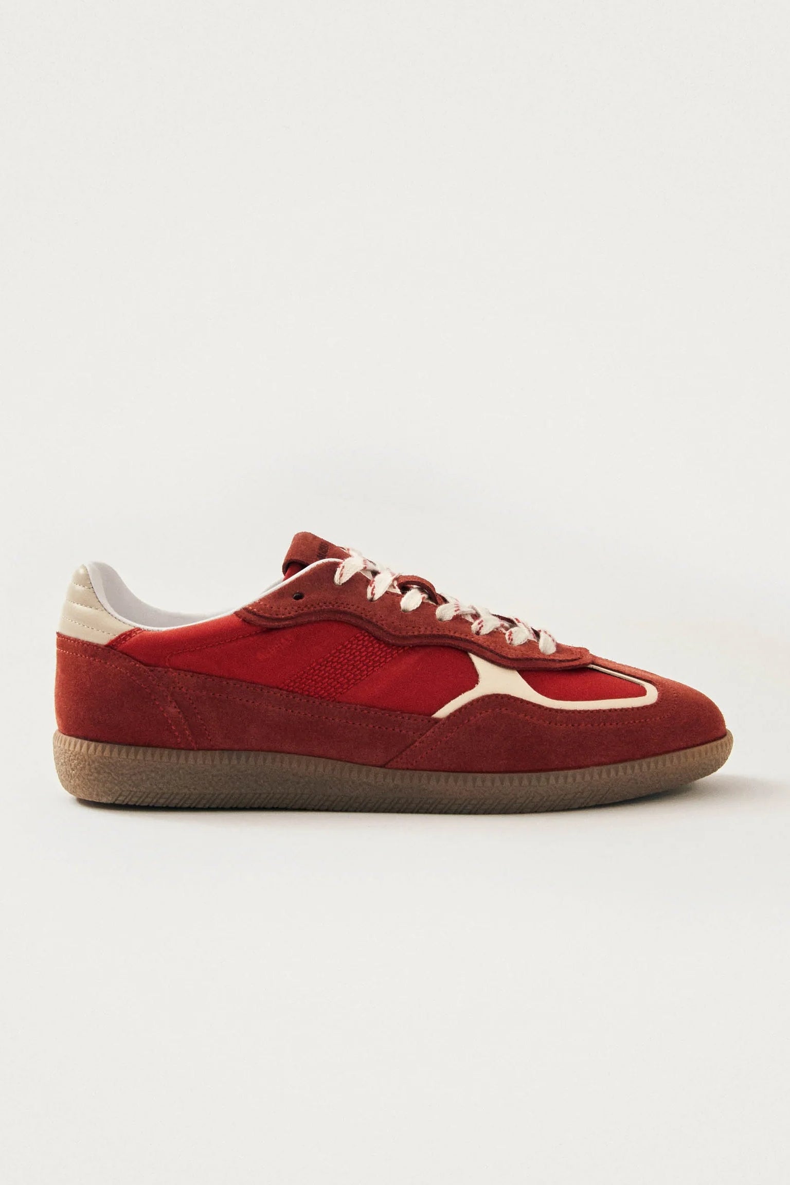 Alohas - Rife Sheen Red Leather Sneakers