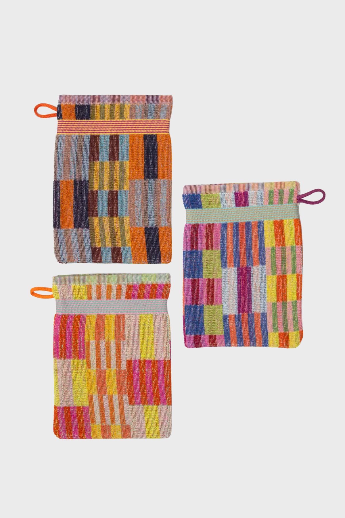 Foekje Fleur - Wash Cloth Trio #72 - Tulip Quilt