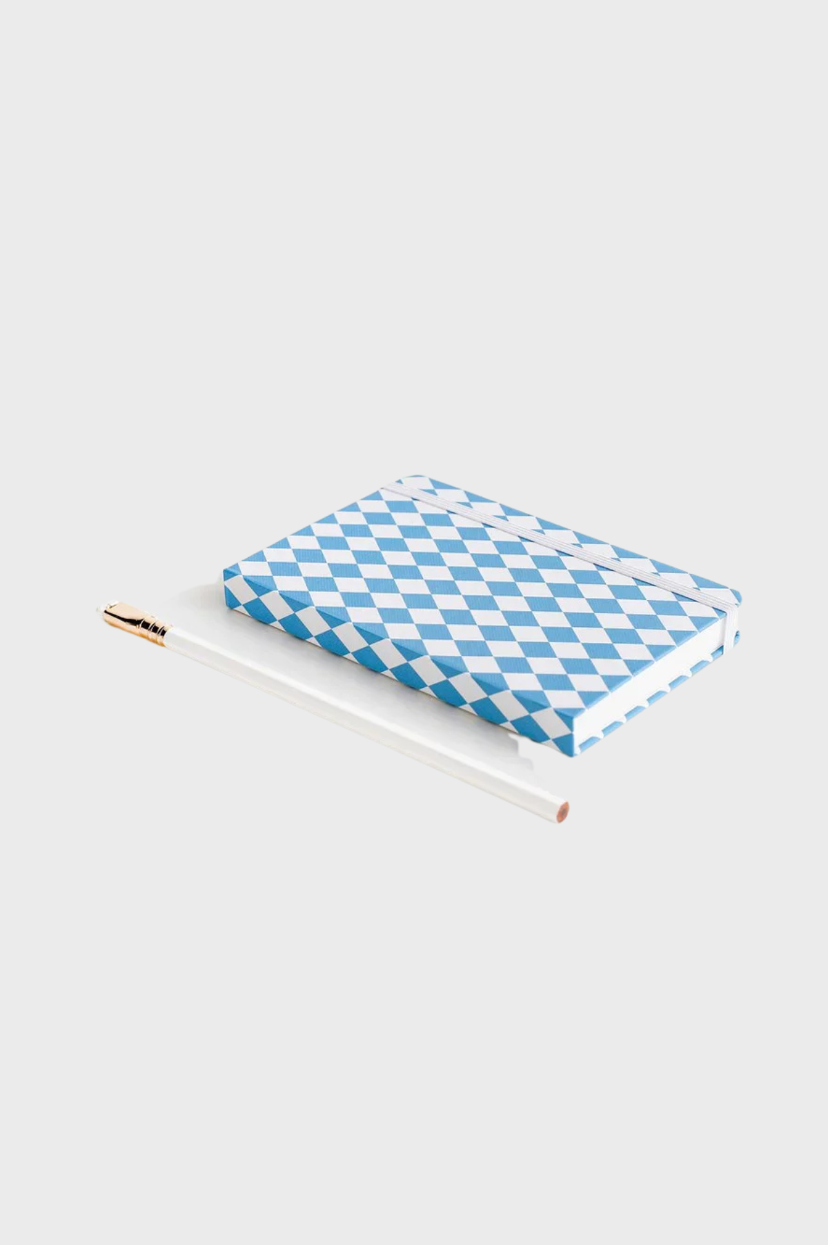 Father Rabbit - Hardcover Notebook - Blue Diamonds