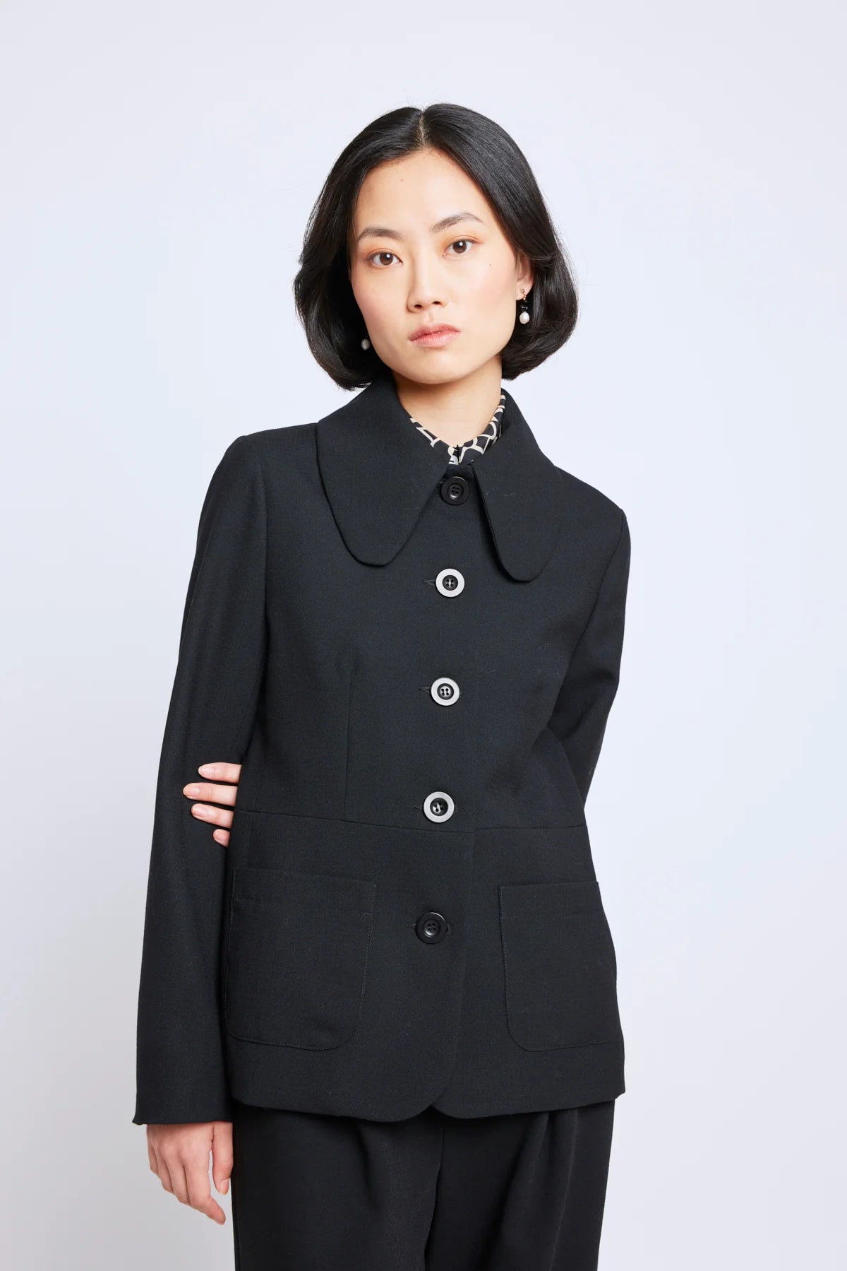Twenty-Seven Names - Crossover Blazer - Black