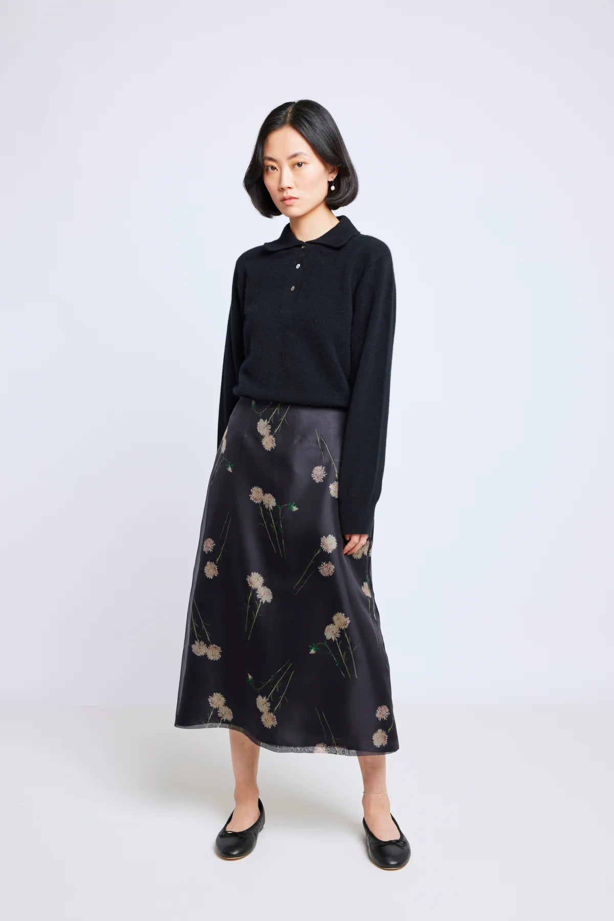 Twenty-Seven Names - Opera House skirt - Floral organza