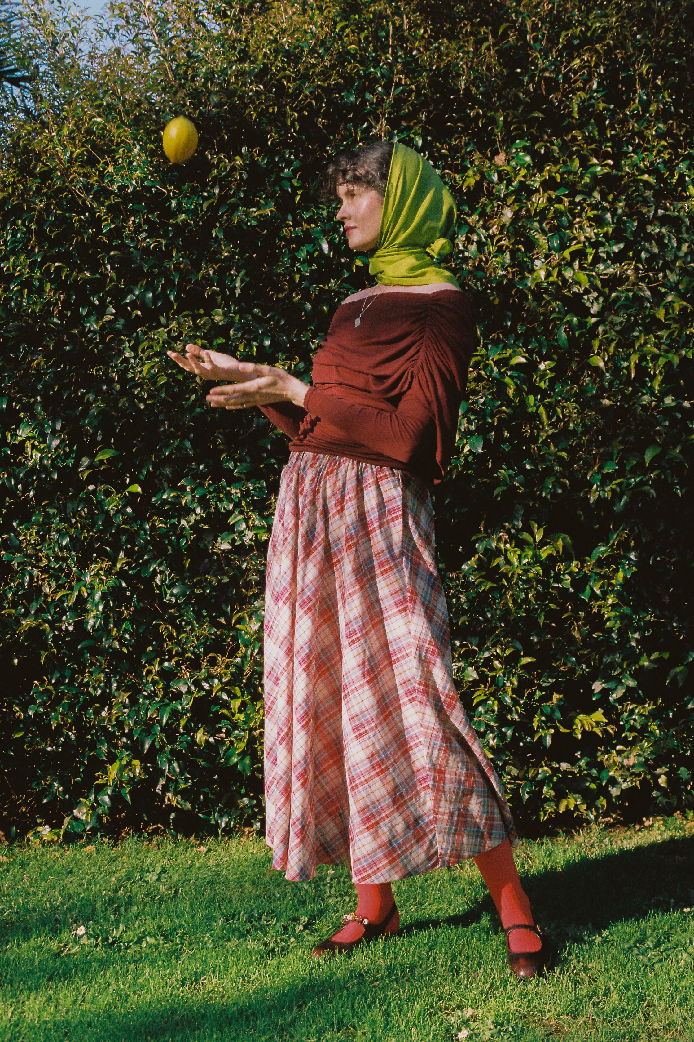 ANNIE - Rue Skirt – Picnic Check