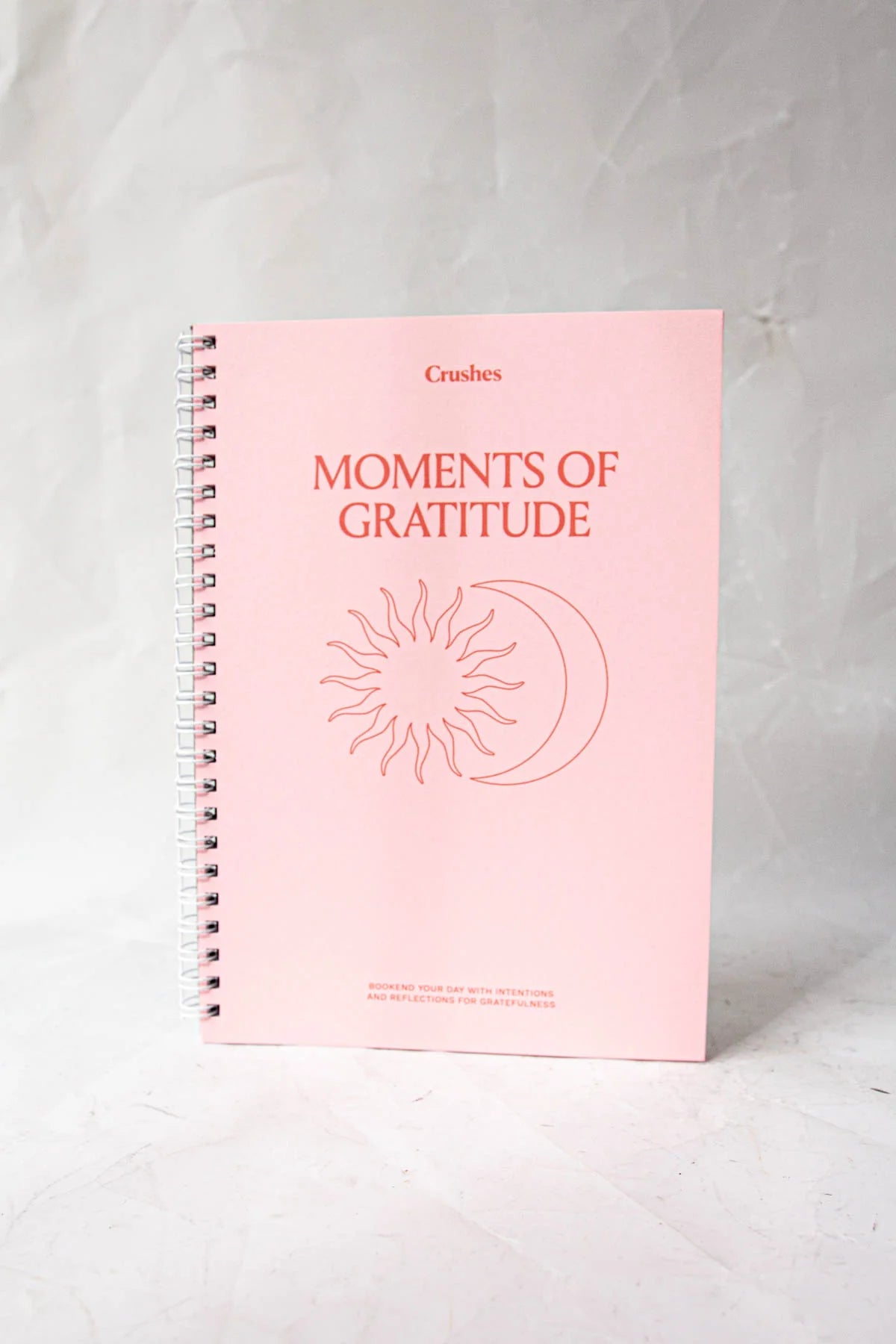 Crushes - Moments of Gratitude Notebook - Pink
