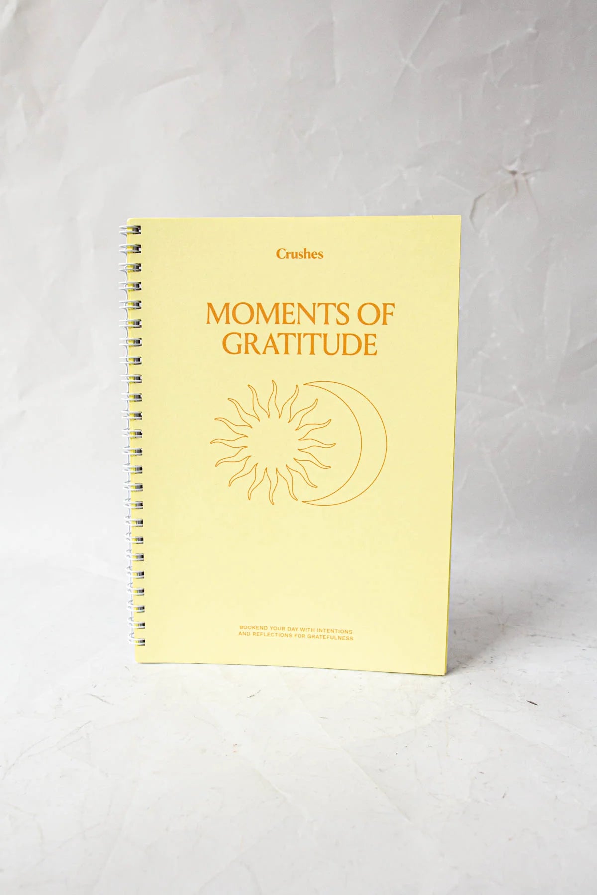 Crushes - Moments of Gratitude Notebook - Yellow