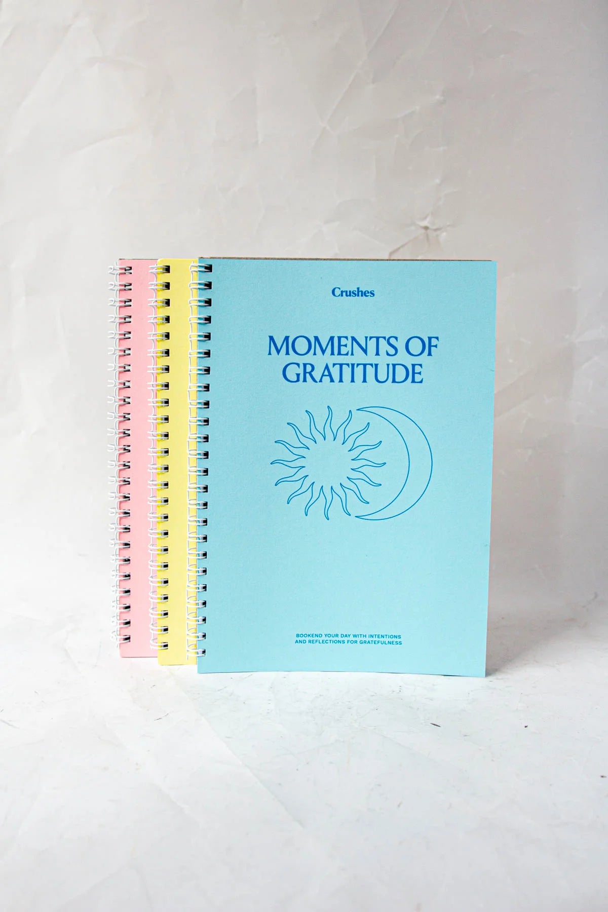 Crushes - Moments of Gratitude Notebook - Blue