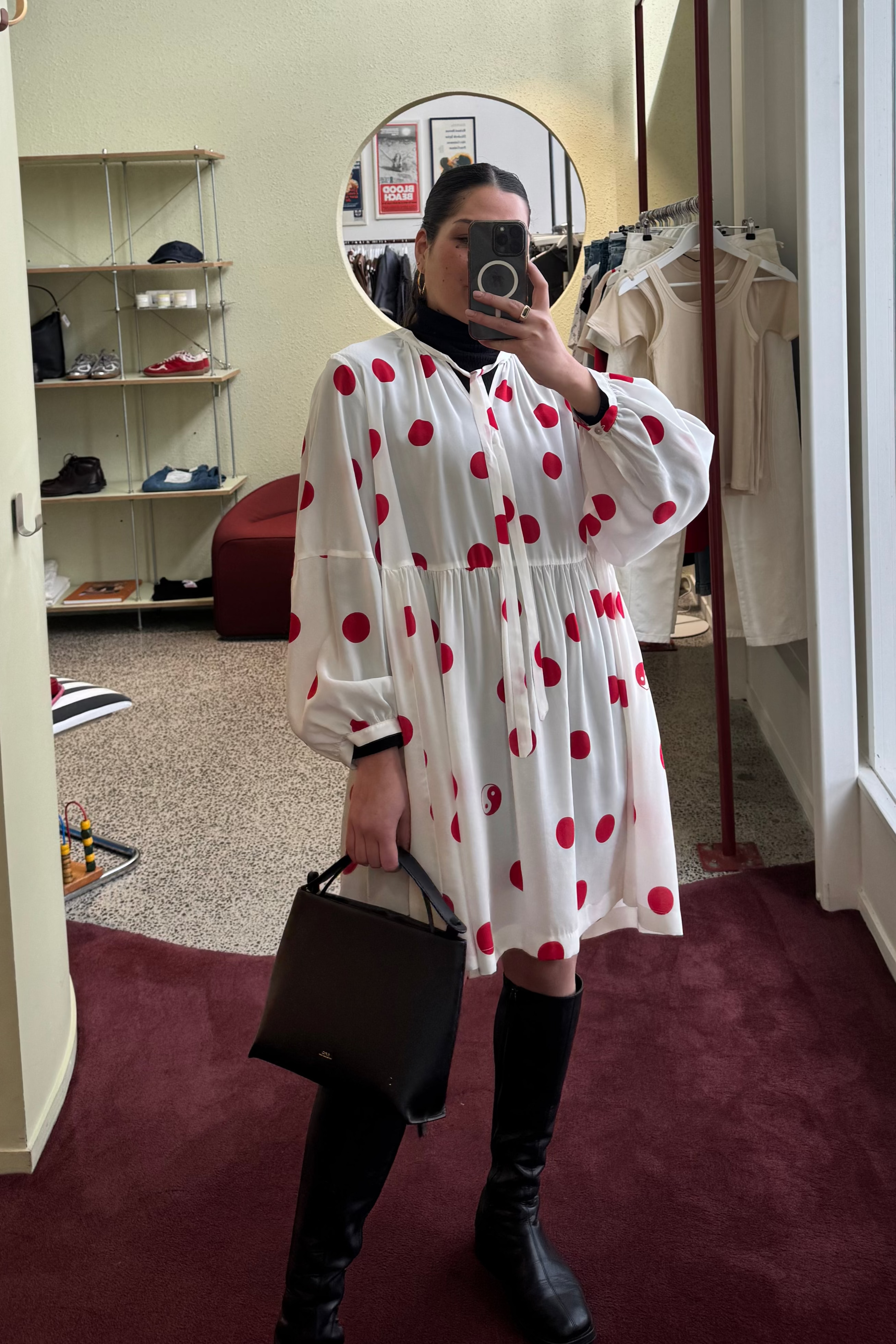 Twenty Seven Names - Transference Dress - Red Polka dot