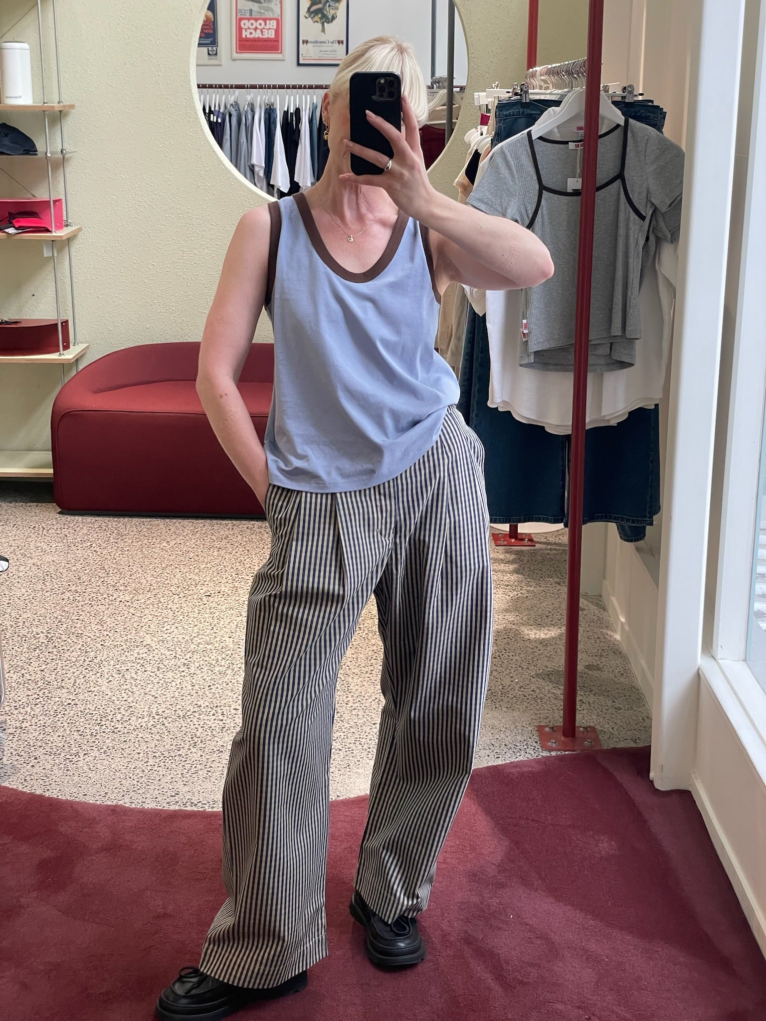 Kowtow - Sculpt Pant - Landscape Check