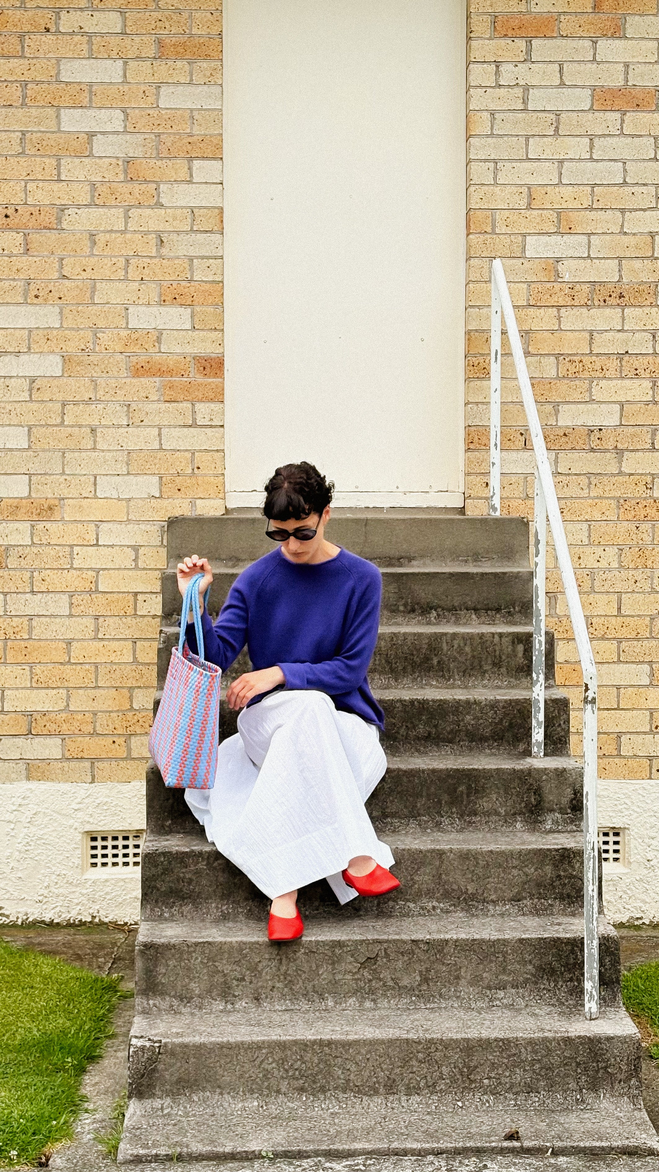 Annie - Rue Skirt - Folded White