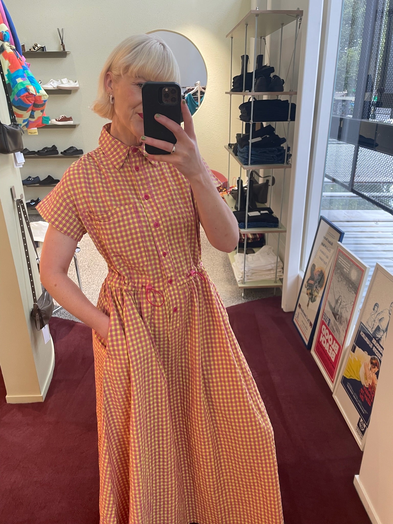 Bobo Choses - Vichy Shirt Dress