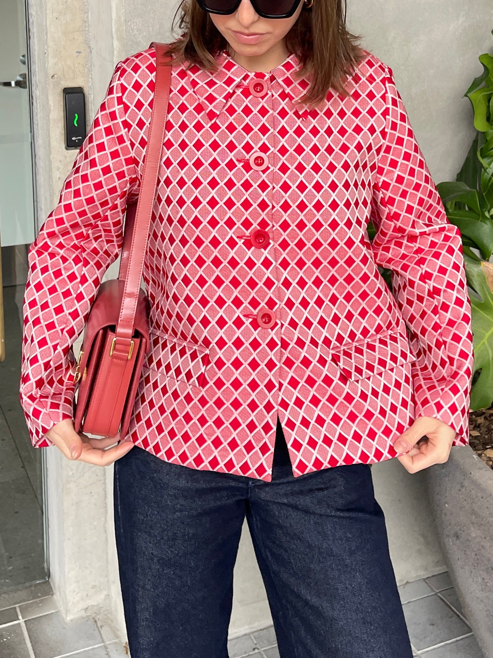 Twenty Seven Names - Step Into My Office Jacket - Red Diamond