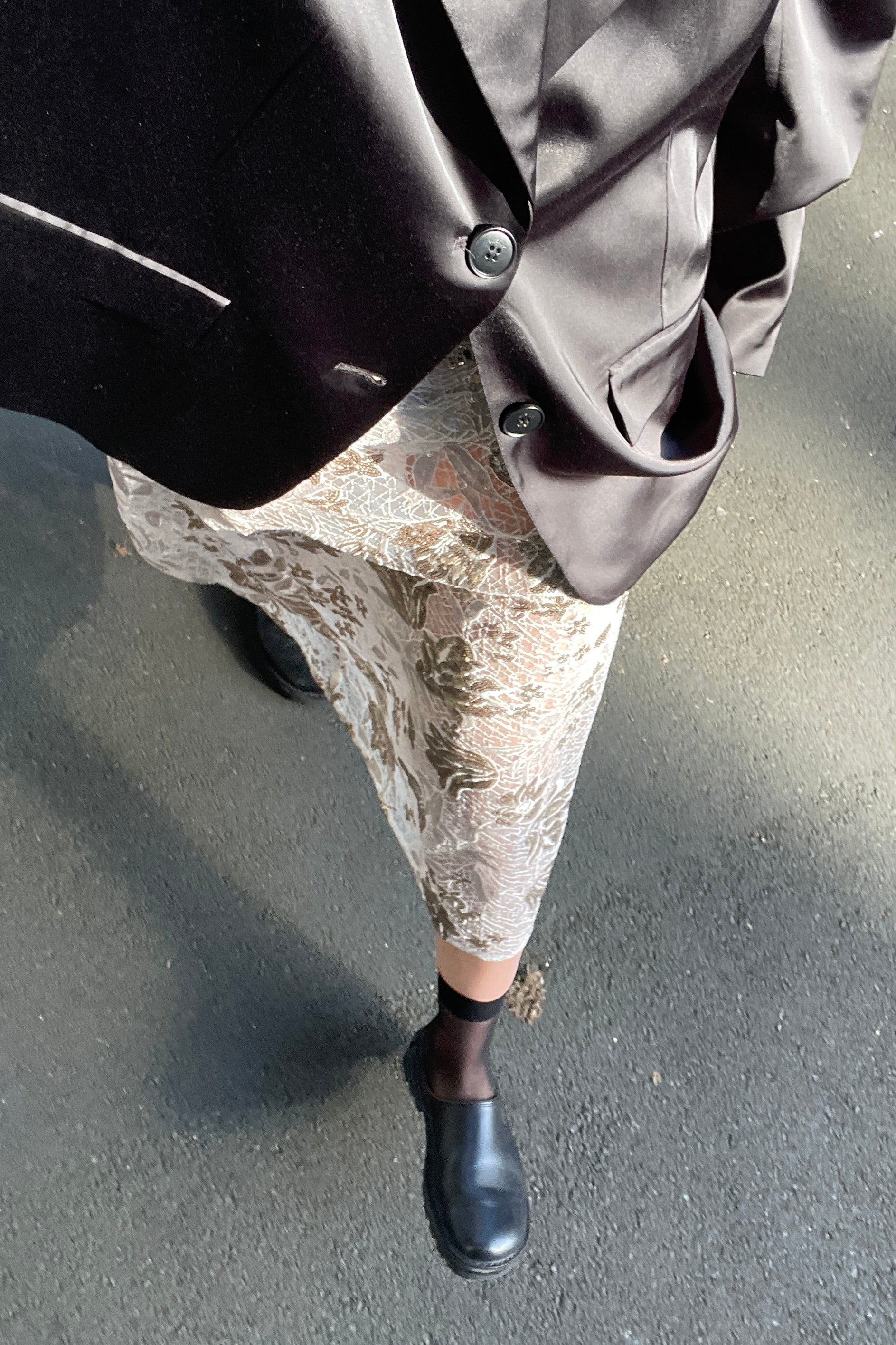 Oosterom X Found - Petra Skirt - Champagne Bloom