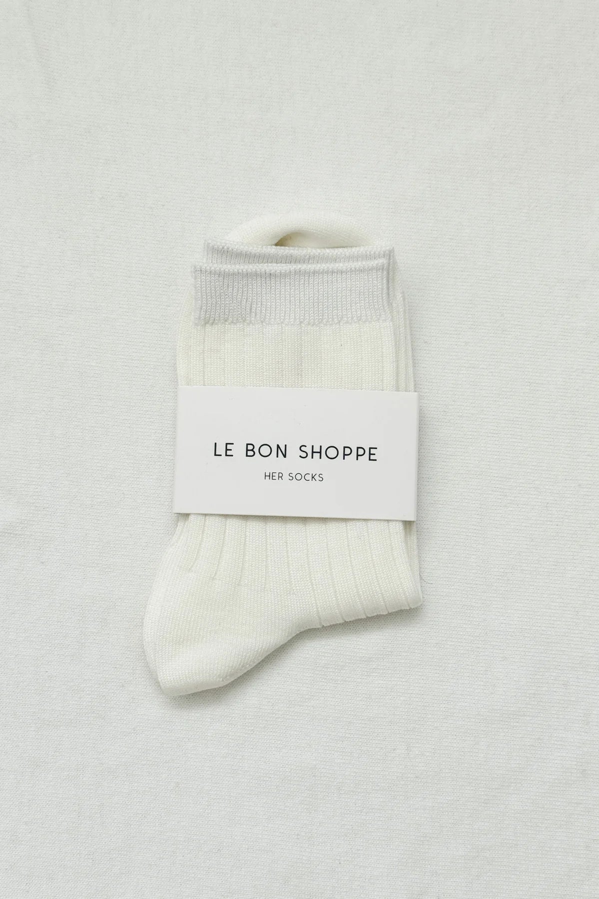 Le Bon Shoppe - Her Socks - Classic White