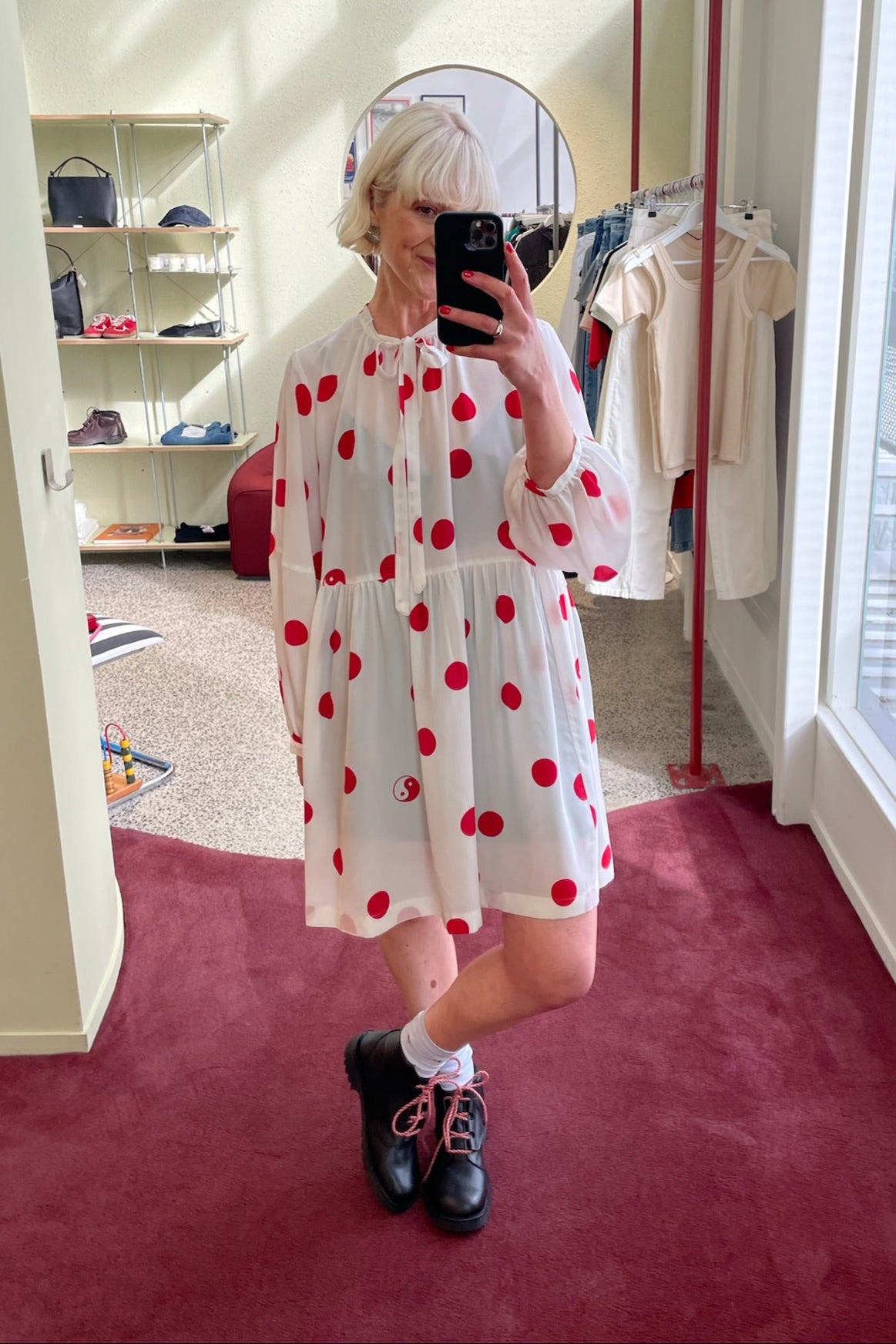 Twenty Seven Names - Transference Dress - Red Polka dot