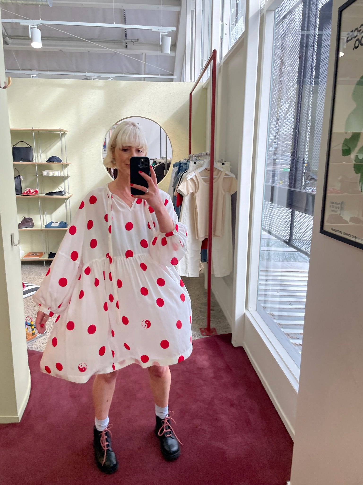 Twenty Seven Names - Transference Dress - Red Polka dot