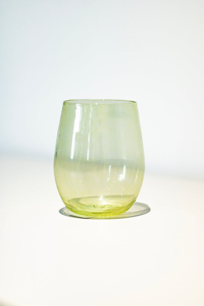 Monmouth Glass - Smooth Cup - Olive