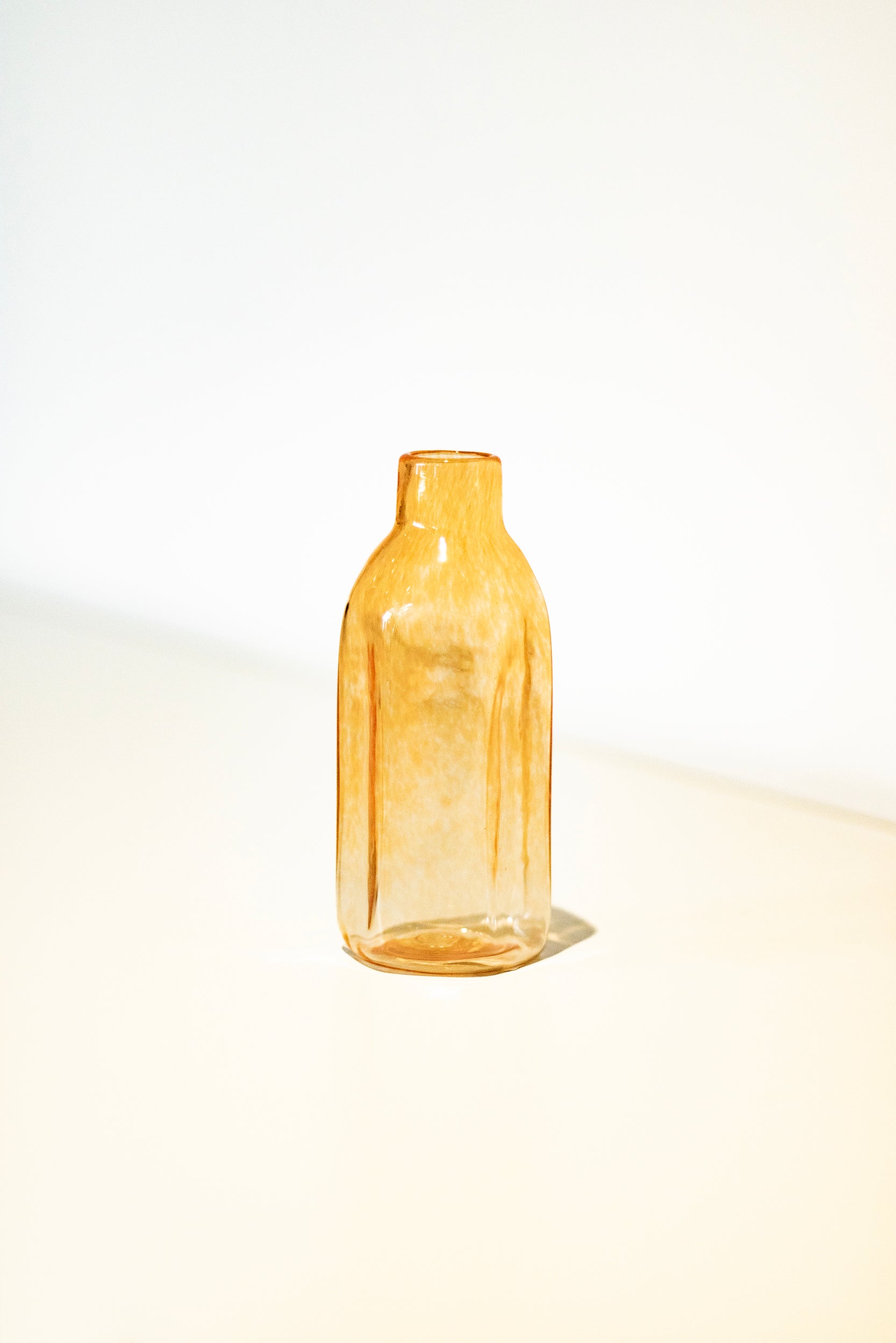 Monmouth Glass - Bottle Bud Vase - Apricot
