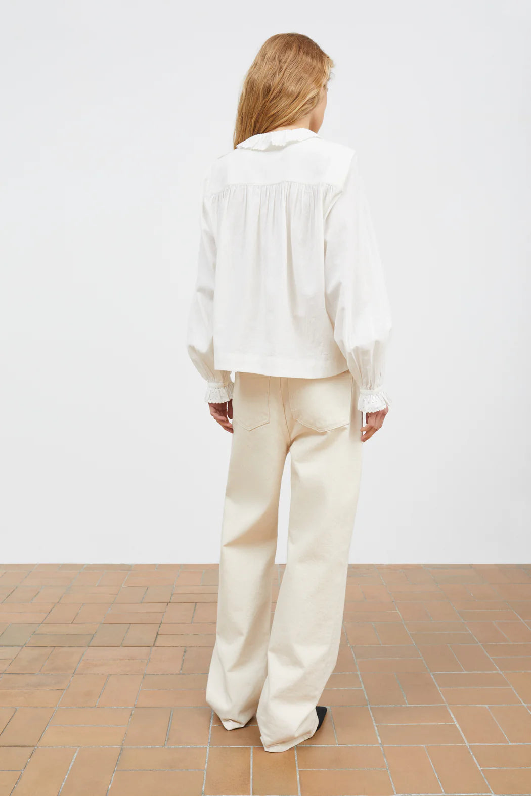 Skall Studio - Iris Blouse - Optic White