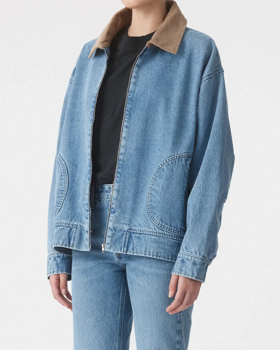 Nobody - Gina Oversized Bomber Jacket - Tonal