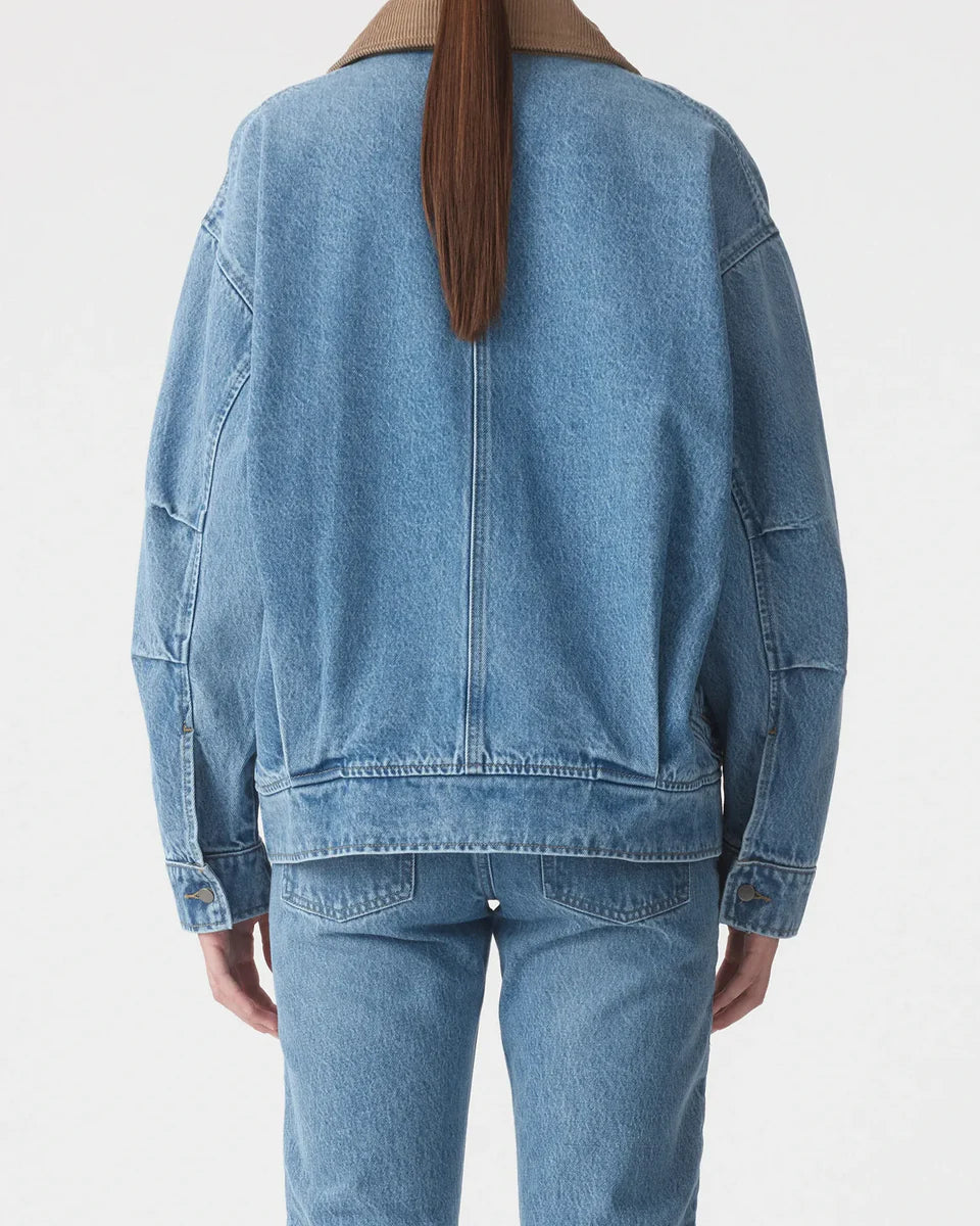 Nobody - Gina Oversized Bomber Jacket - Tonal