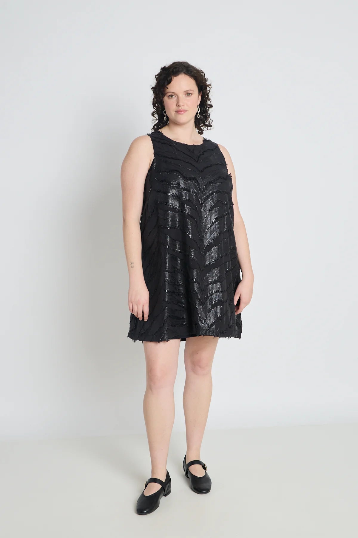Twenty Seven Names - Capulet dress - Black Chevron